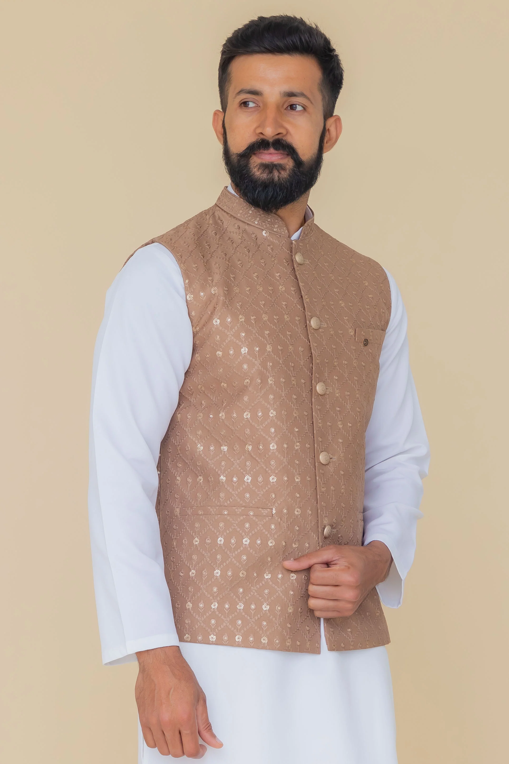 MLS EMBROIDERED JAWAHAR JACKET