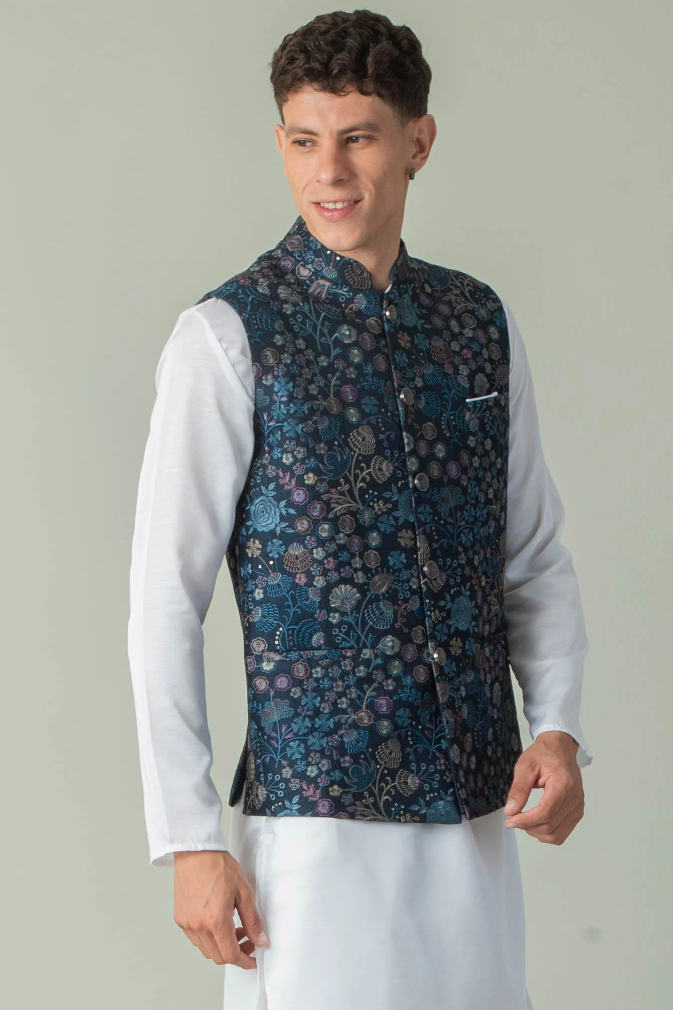 MLS EMBROIDERED JAWAHAR JACKET