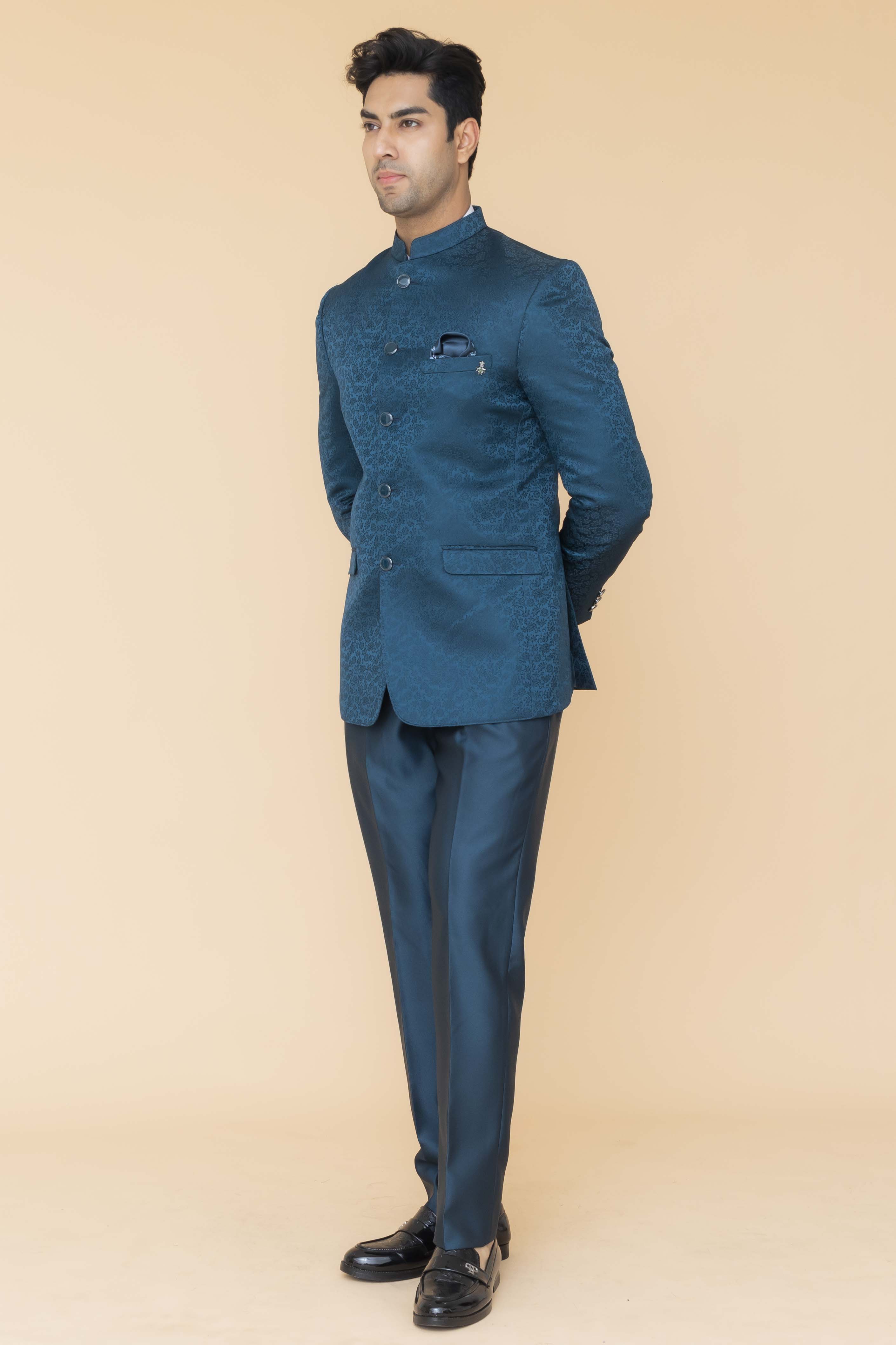 MLS PRINTED JODHPURI SUIT