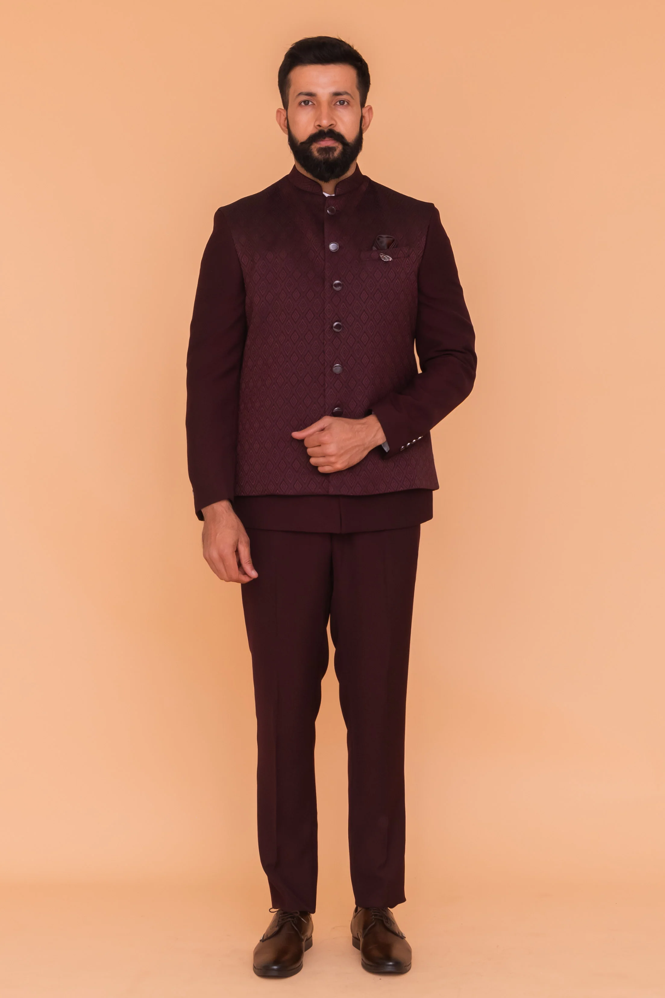 MLS JODHPURI SUIT 3 PCS