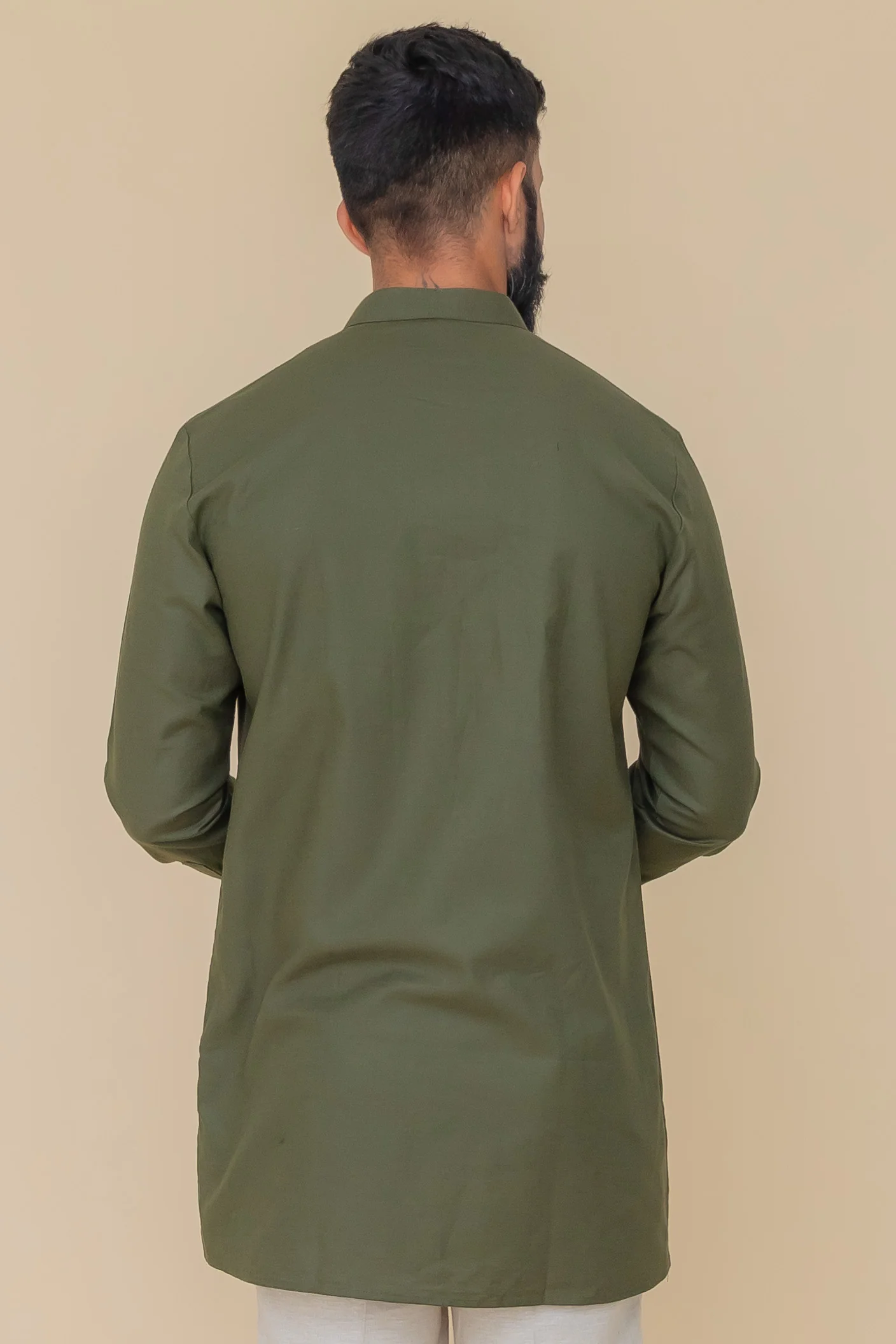 MLS COTTON KURTA ( MID LENGTH)