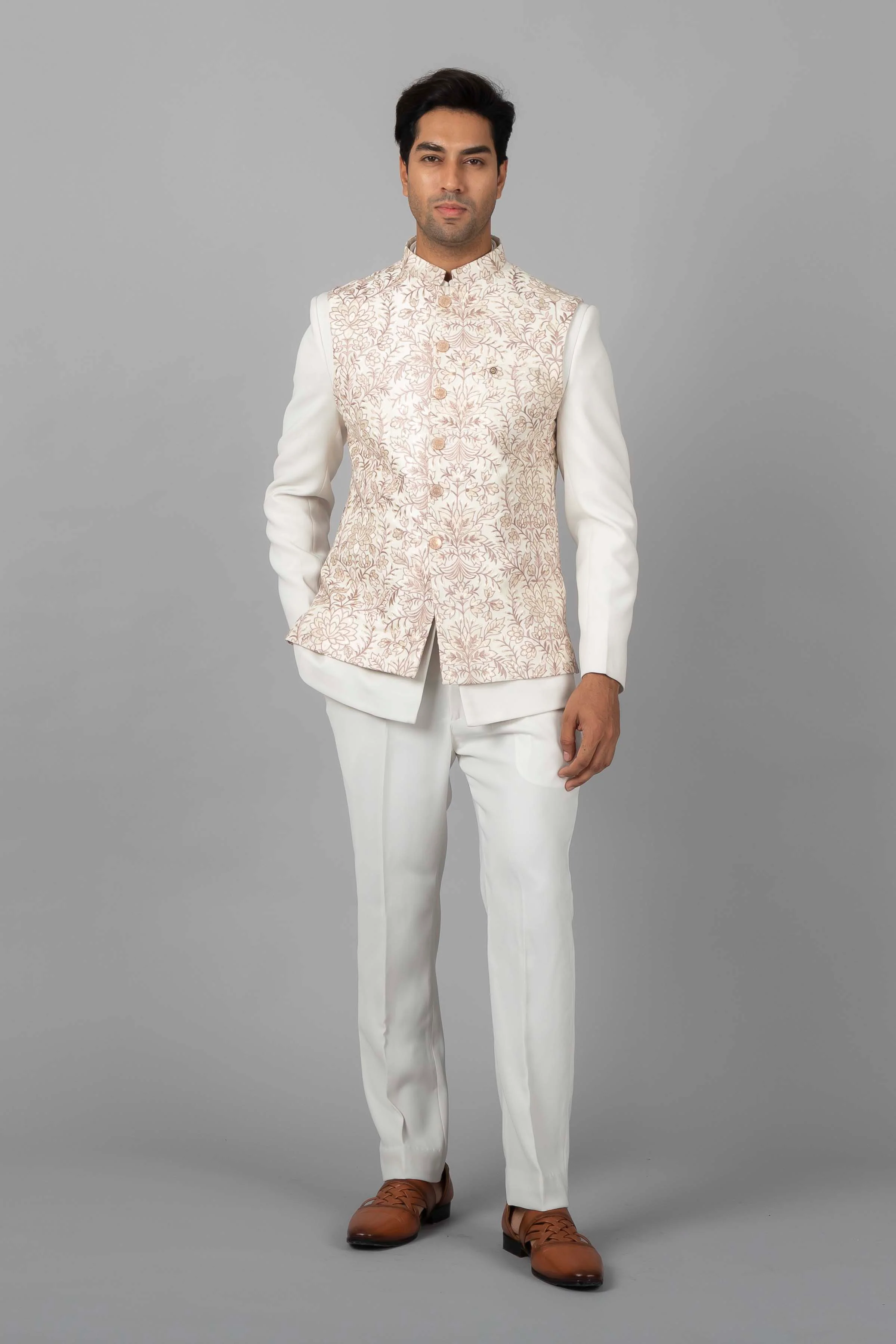 MLS JODHPURI SUIT 3 PCS