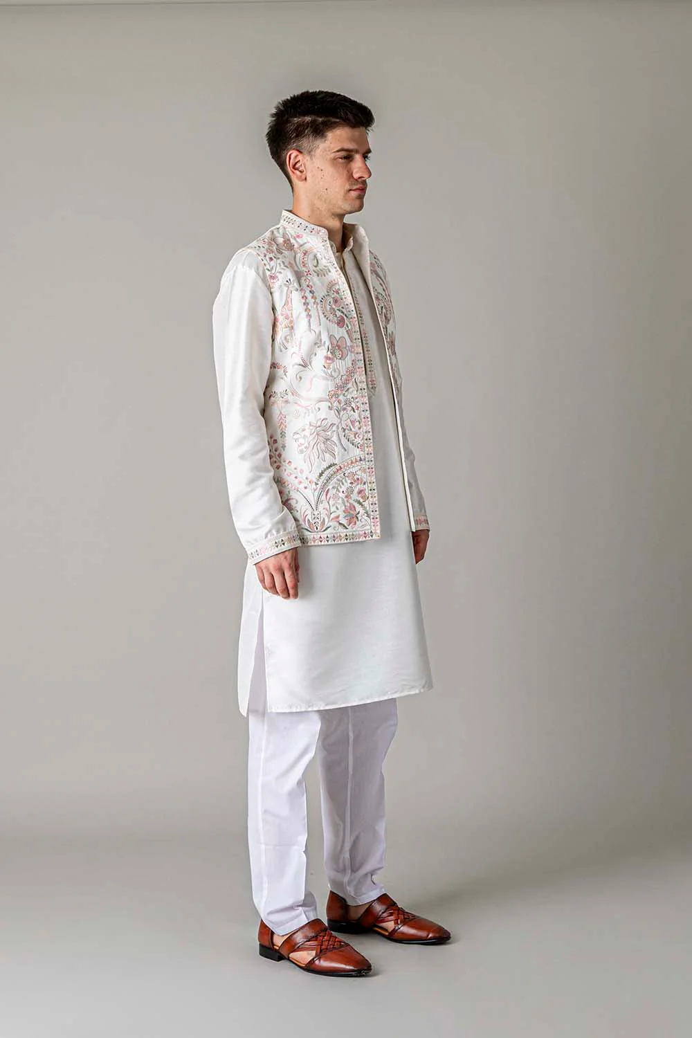 MLS KURTA JAWAHAR SET