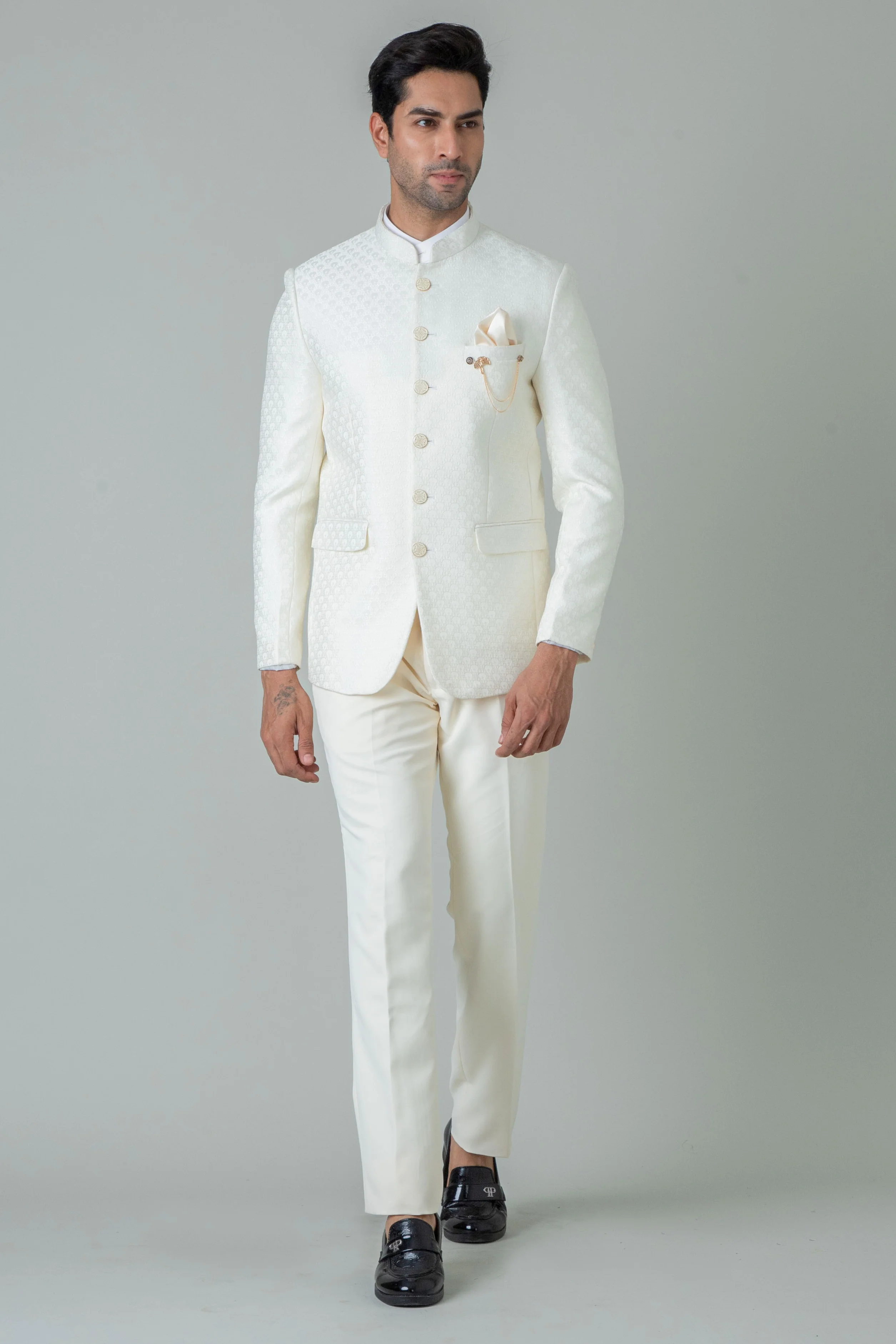 MLS PRINTED JODHPURI SUIT