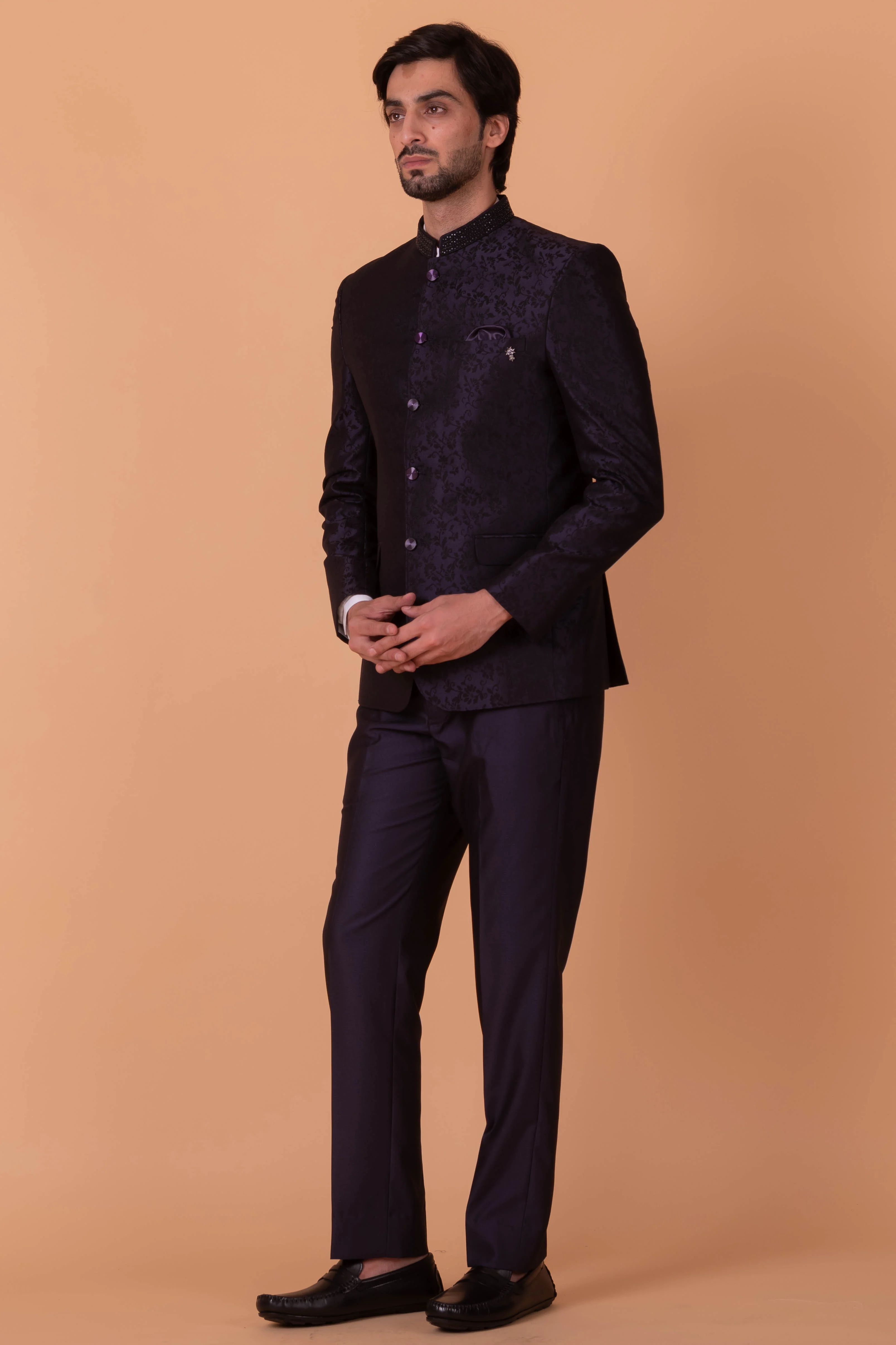 MLS PRINTED JODHPURI SUIT