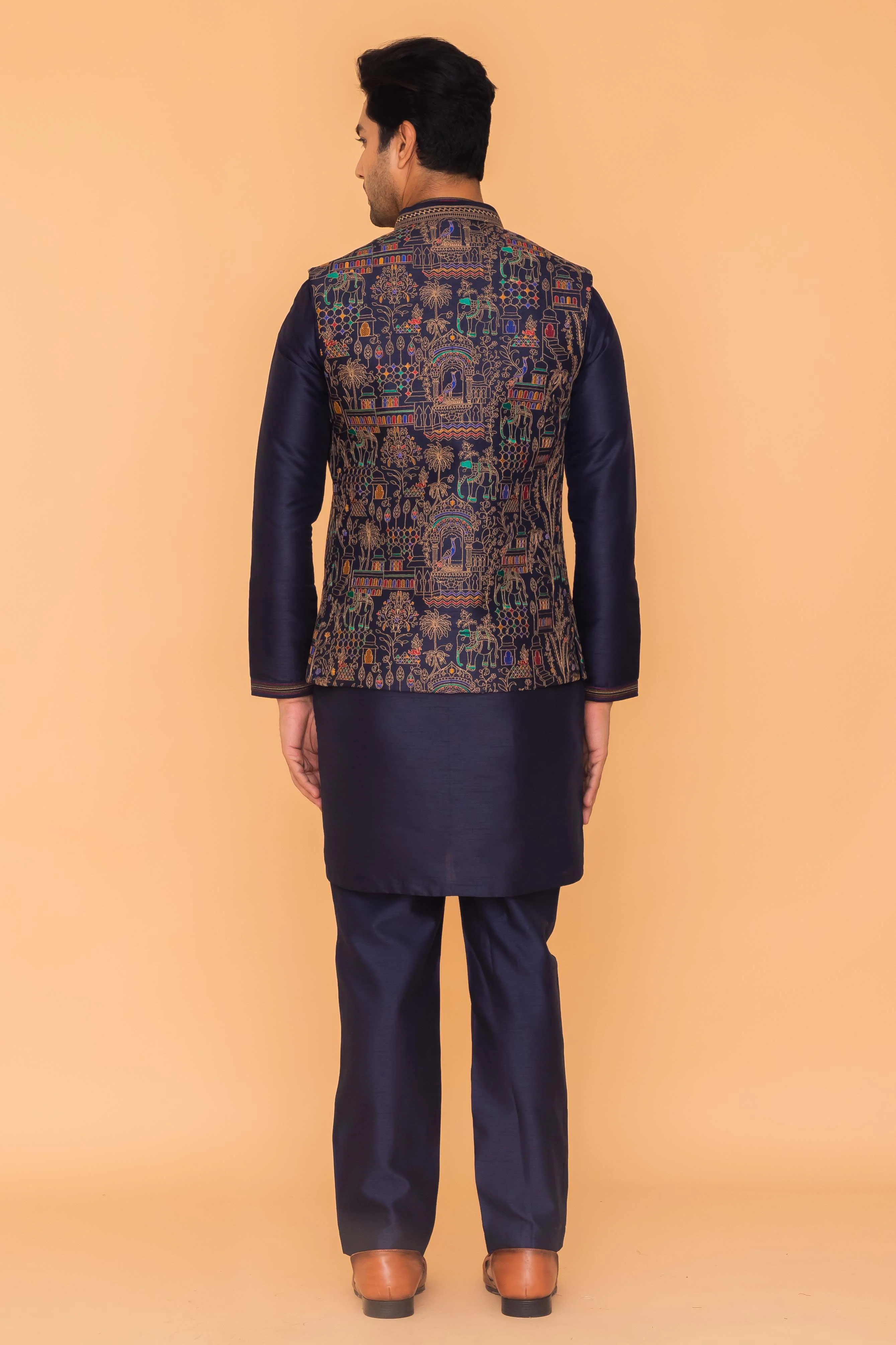MLS KURTA JAWAHAR SET
