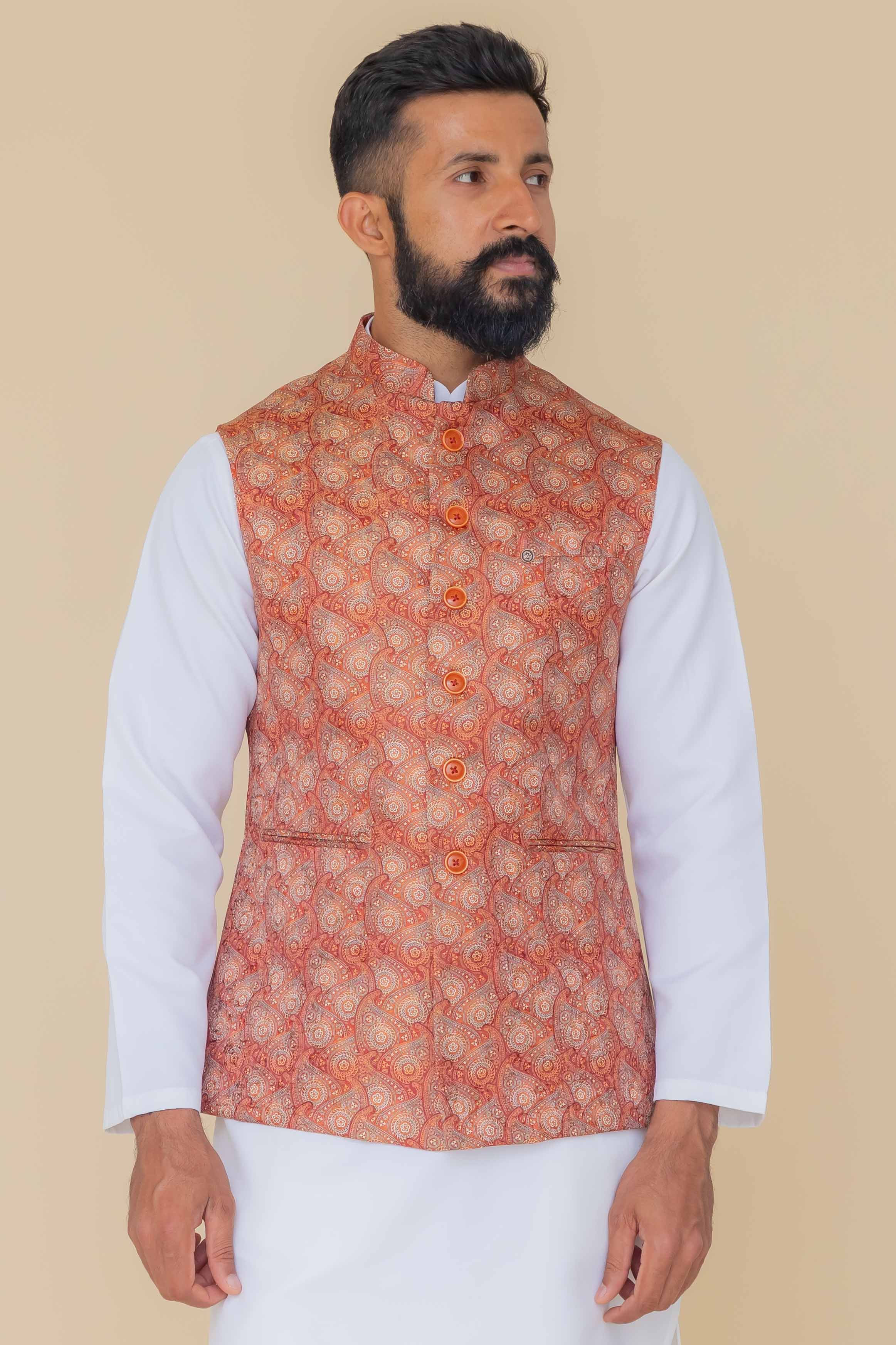 MLS PRINTED JAWAHAR JACKET