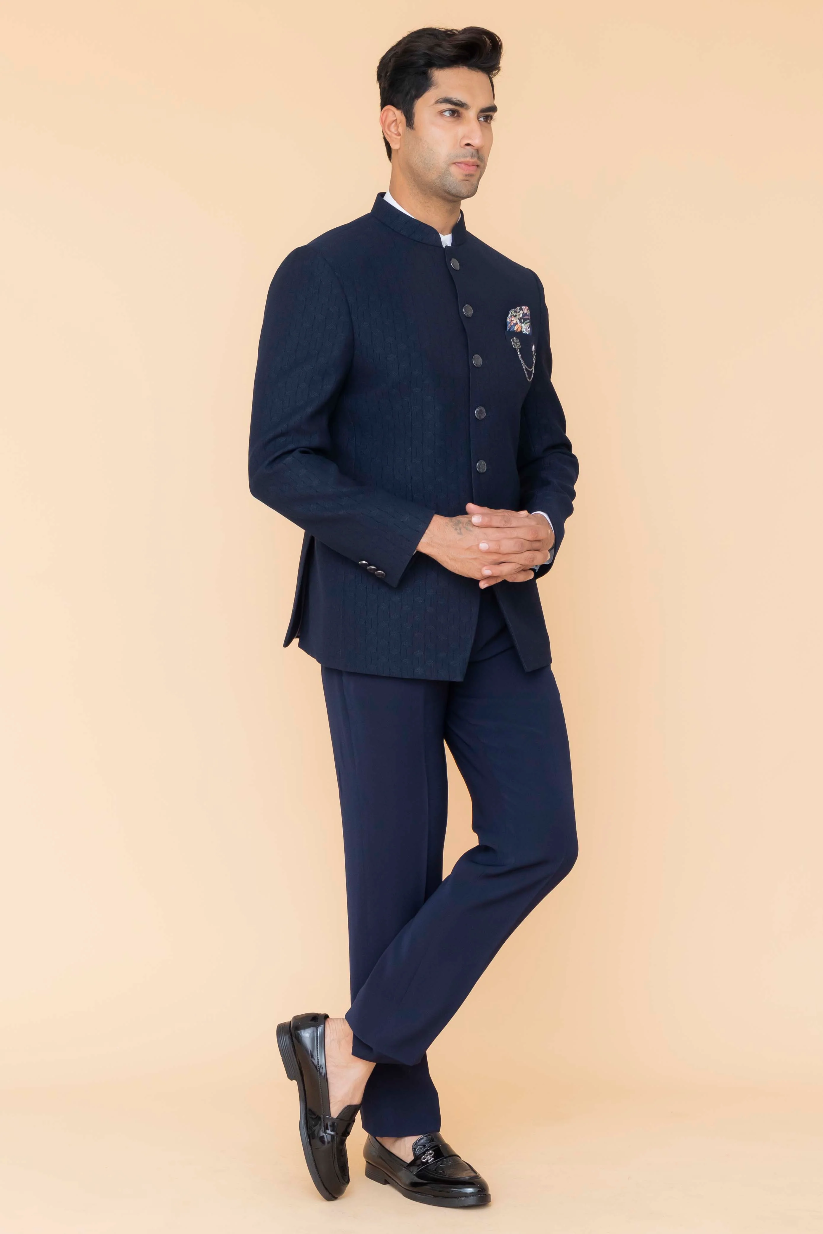 MLS PRINTED JODHPURI SUIT