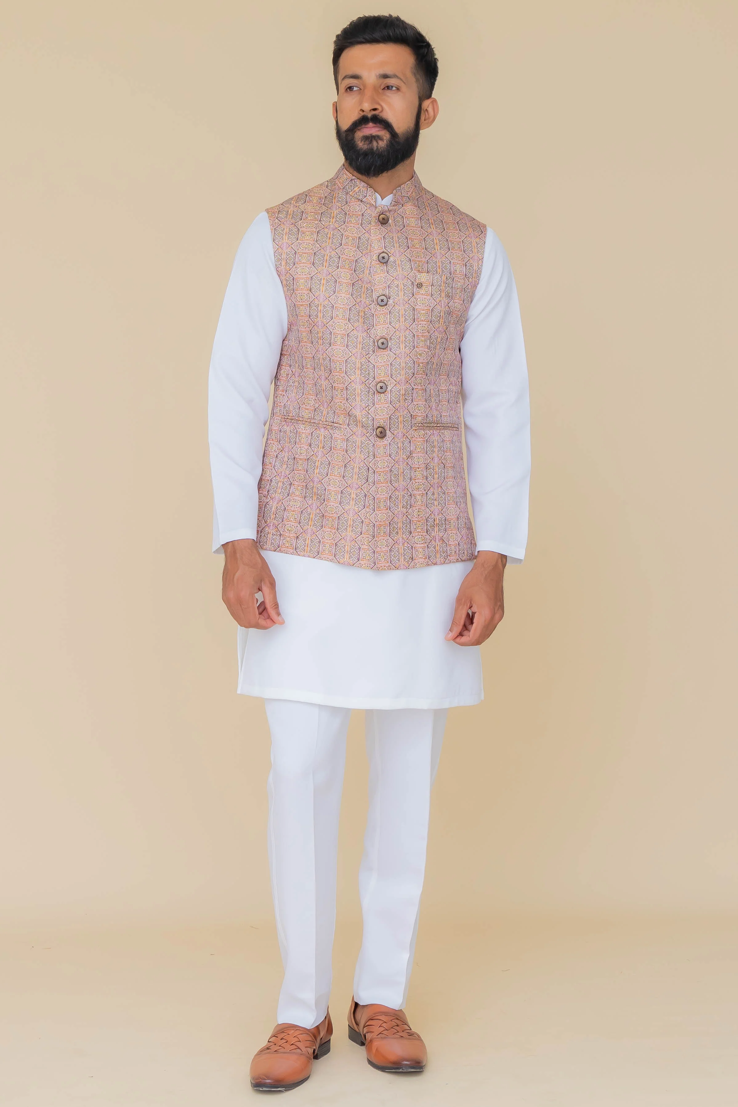 MLS PRINTED JAWAHAR JACKET