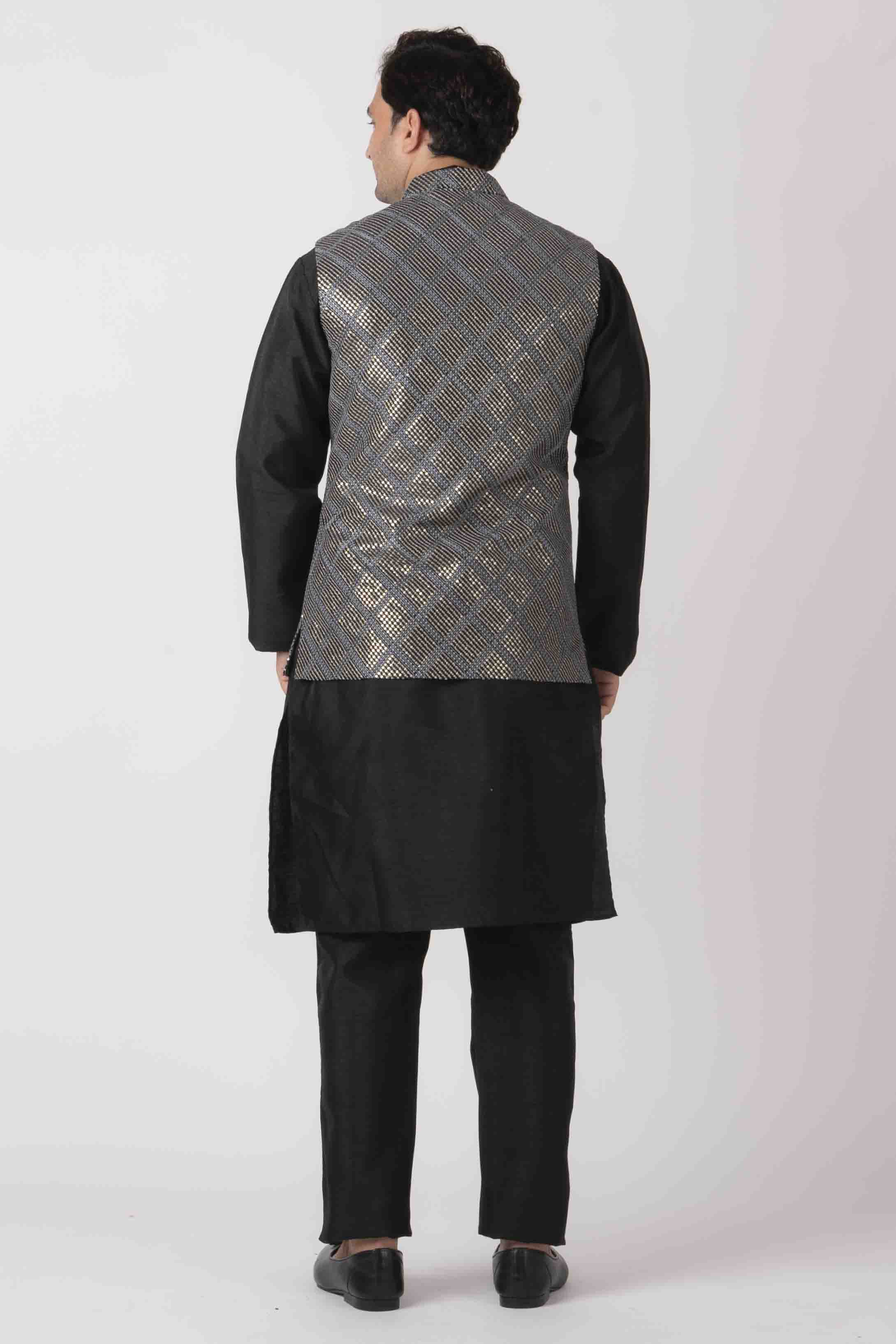 MLS KURTA JAWAHAR SET