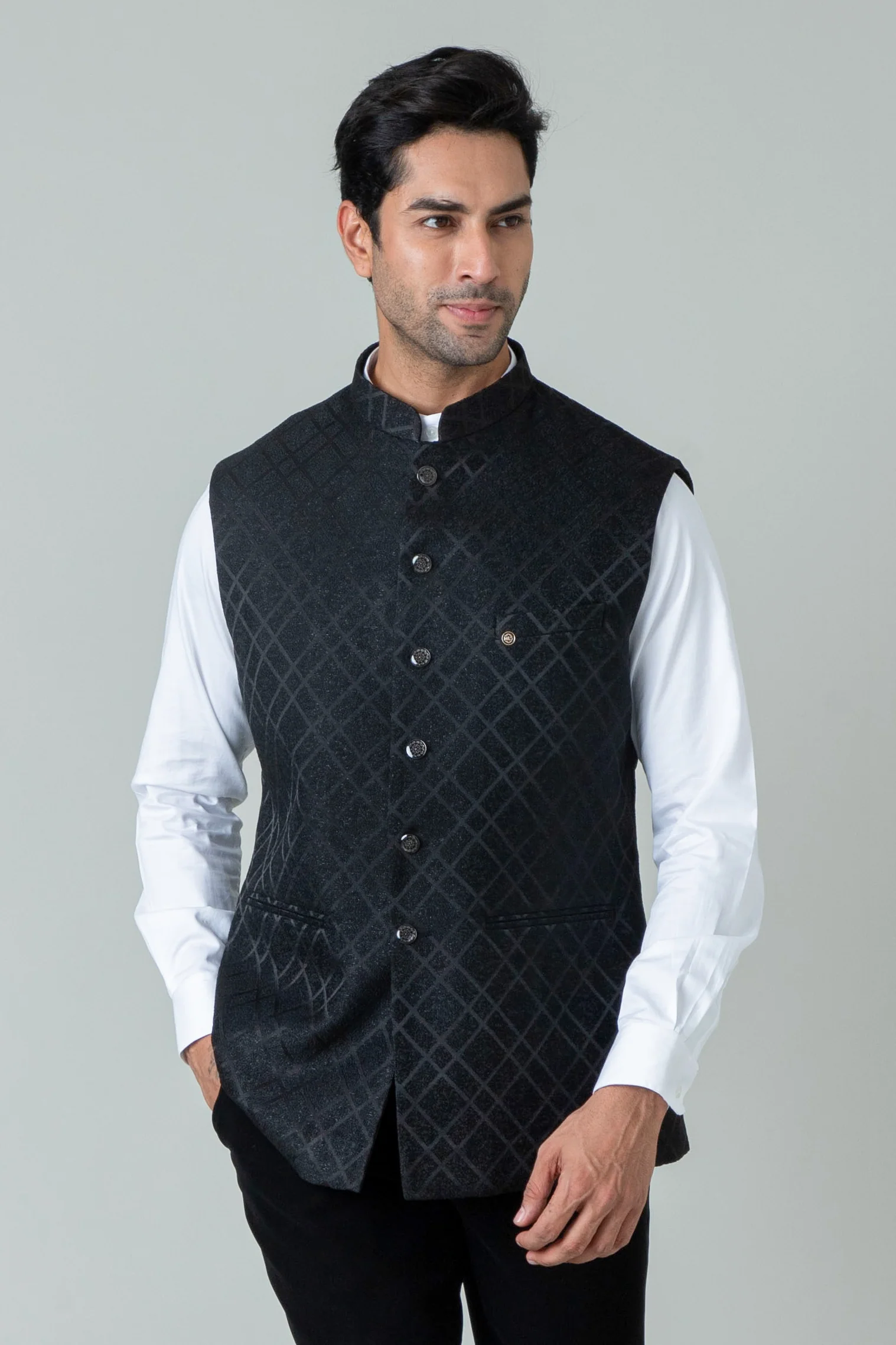 MLS EMBROIDERED JAWAHAR JACKET