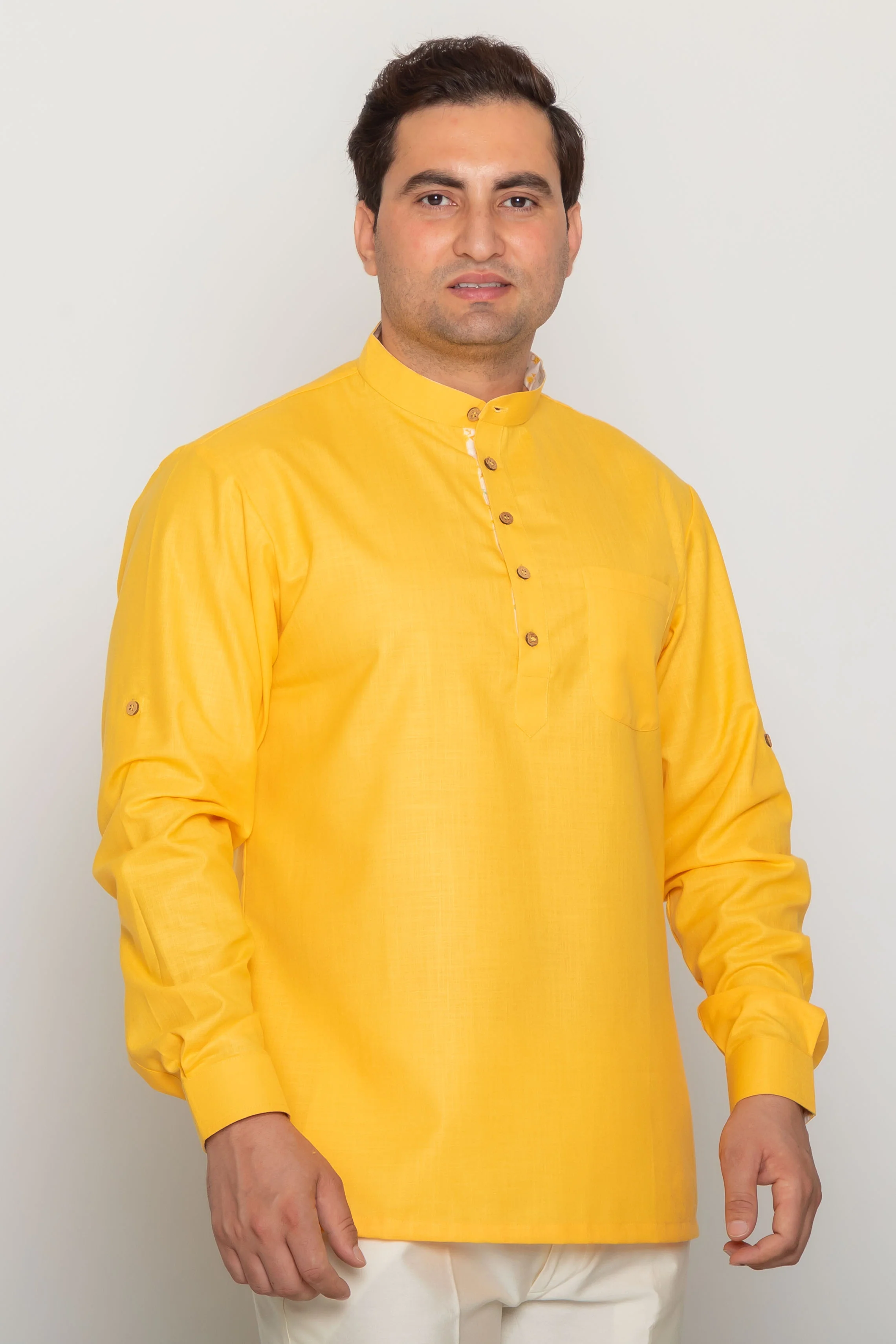 MLS SHORT KURTA FULL SLEEVES