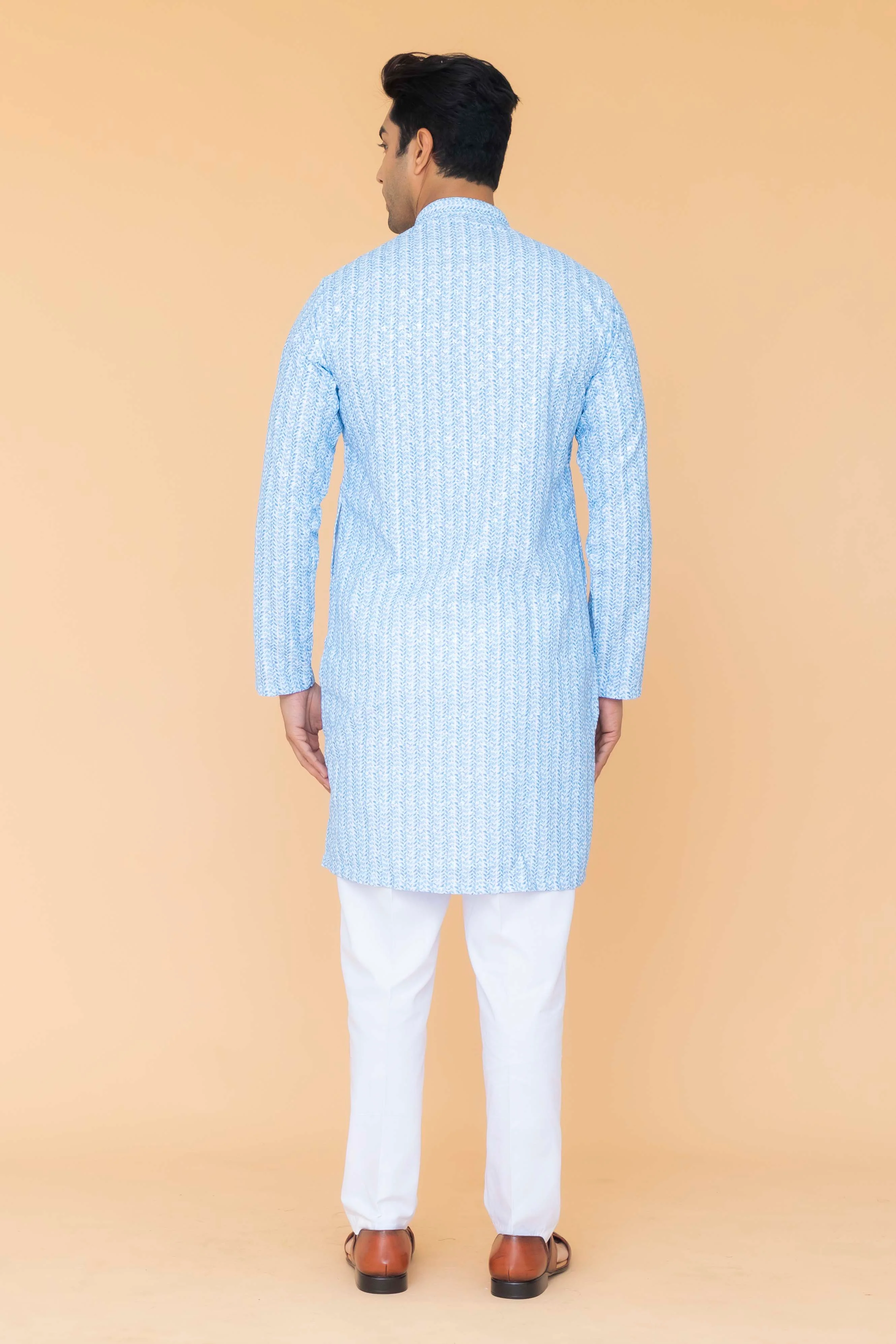 MLS PRINTED KURTA PAJAMA