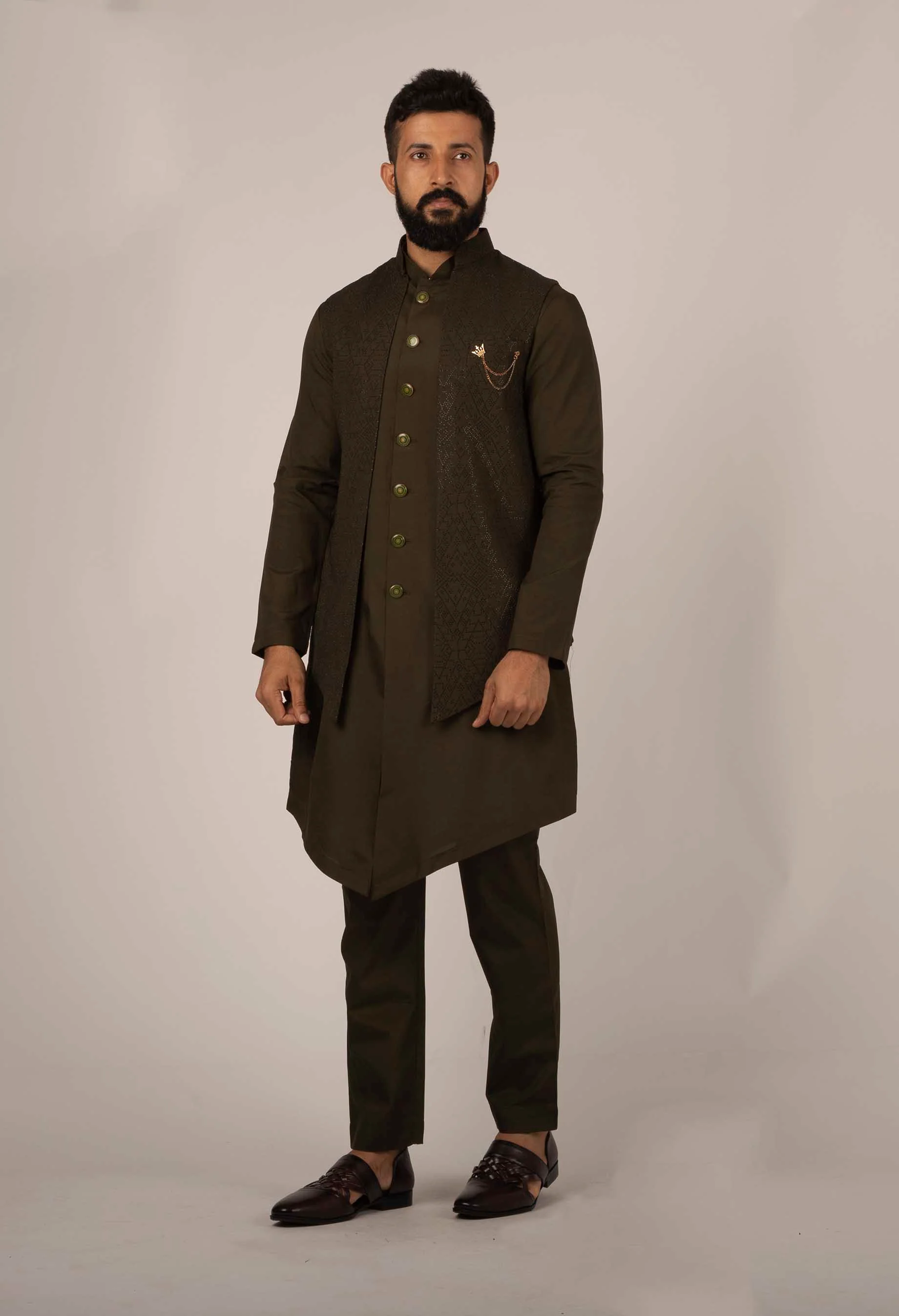 MLS KURTA JAWAHAR SET