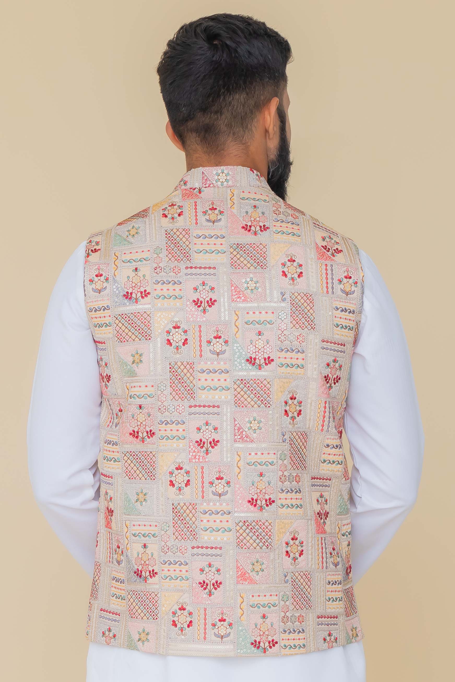 MLS EMBROIDERED JAWAHAR JACKET