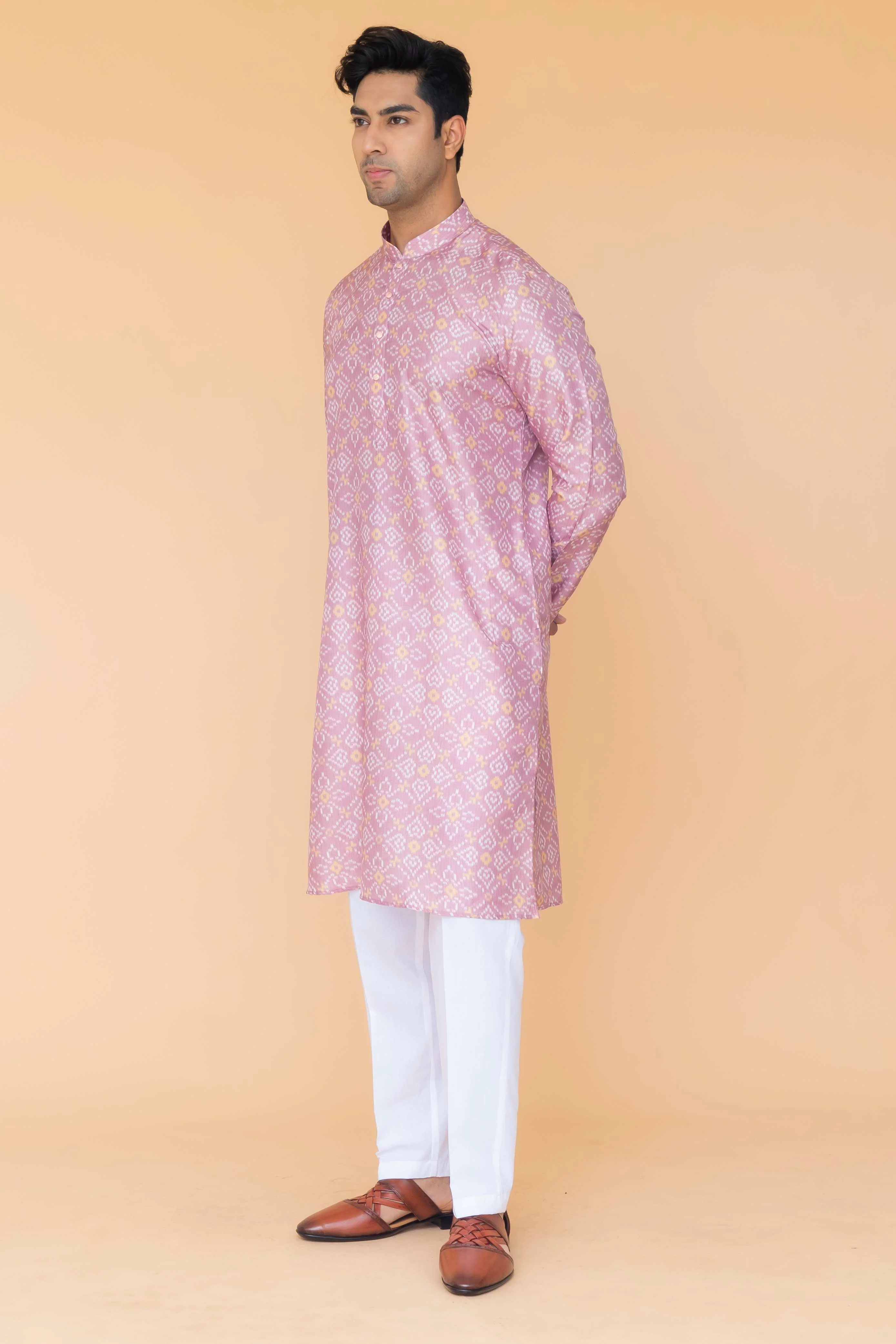 MLS PRINTED KURTA PAJAMA