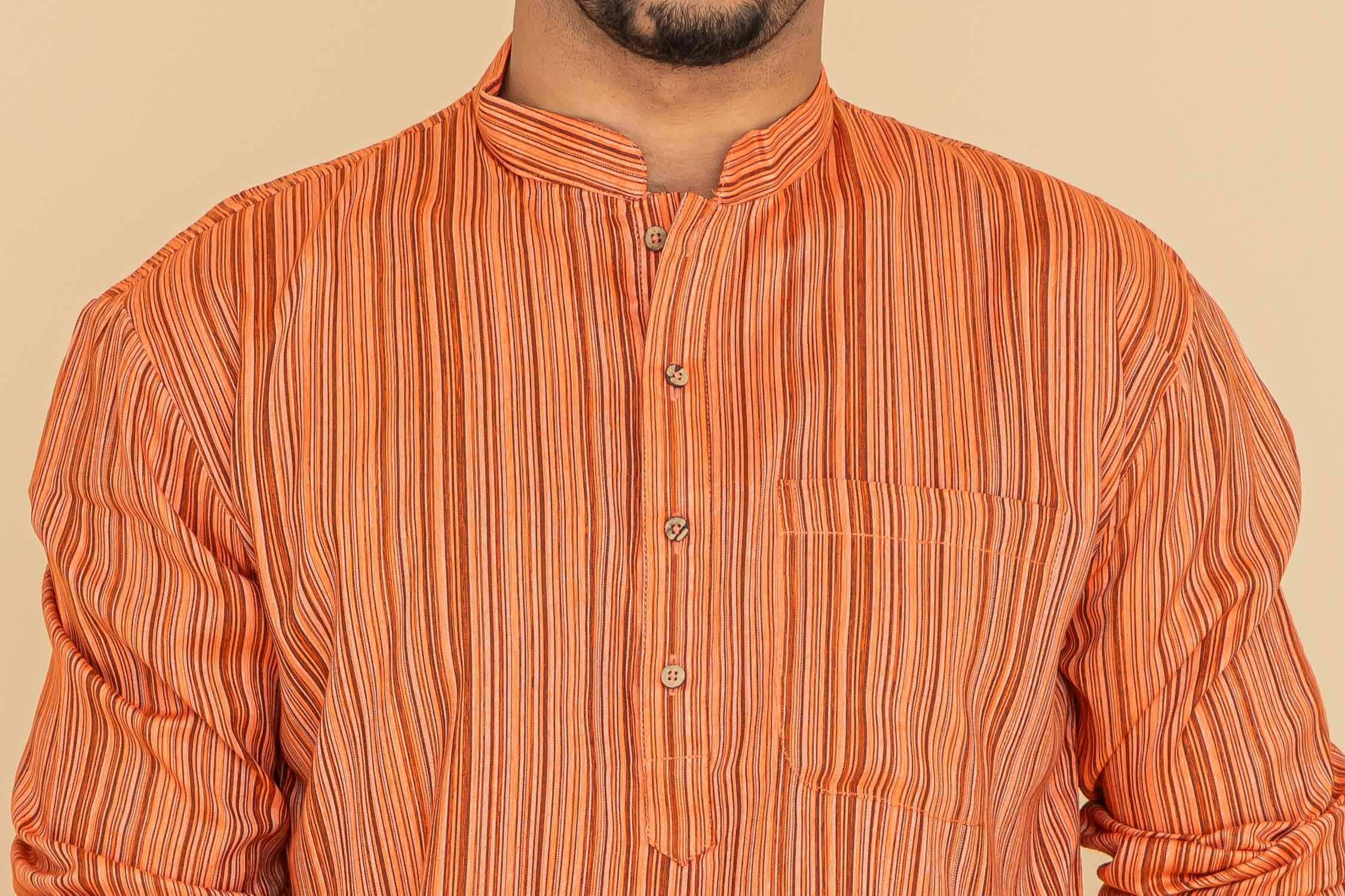 MLS SHORT KURTA FULL SLEEVES