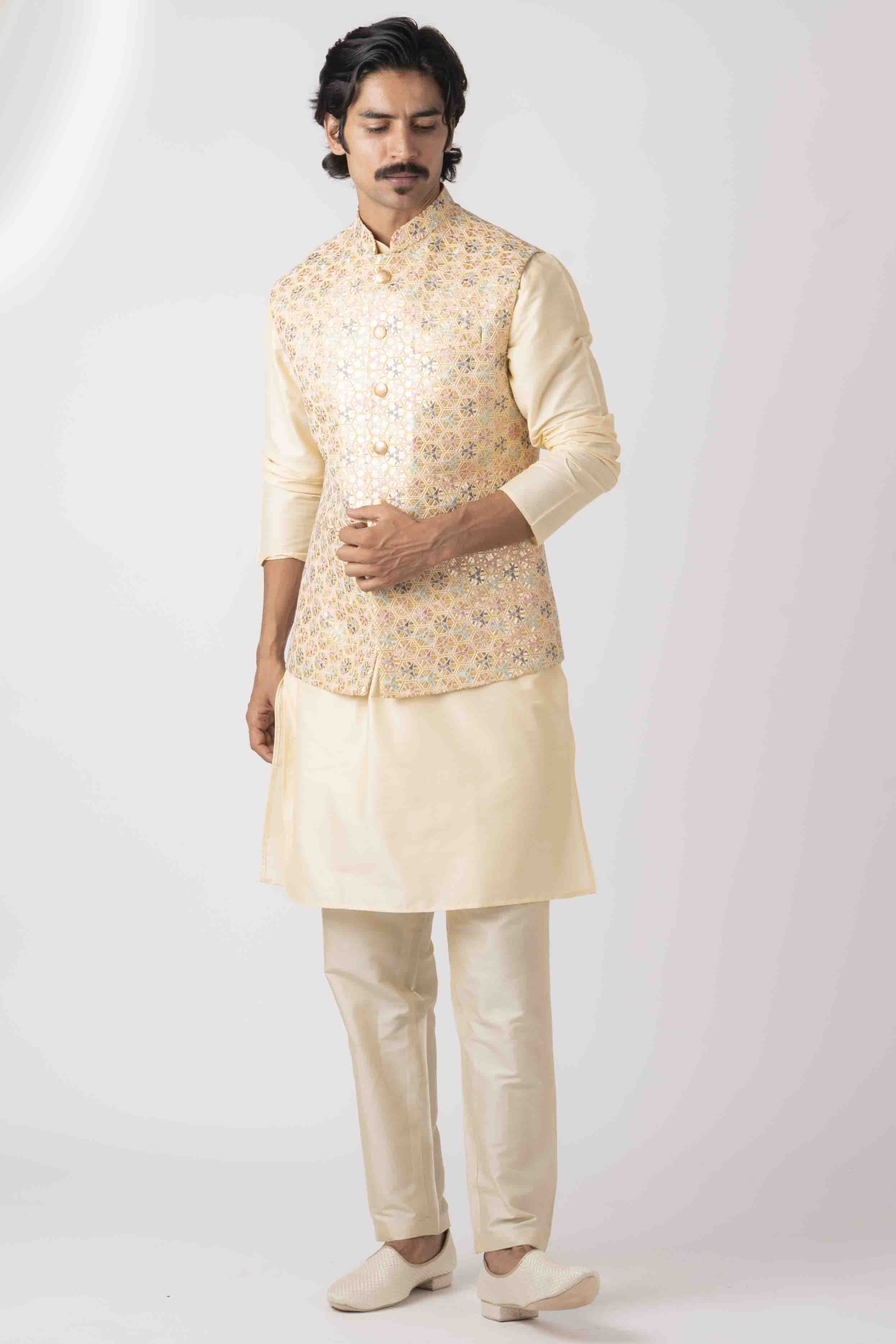 MLS EMBROIDERED JAWAHAR JACKET