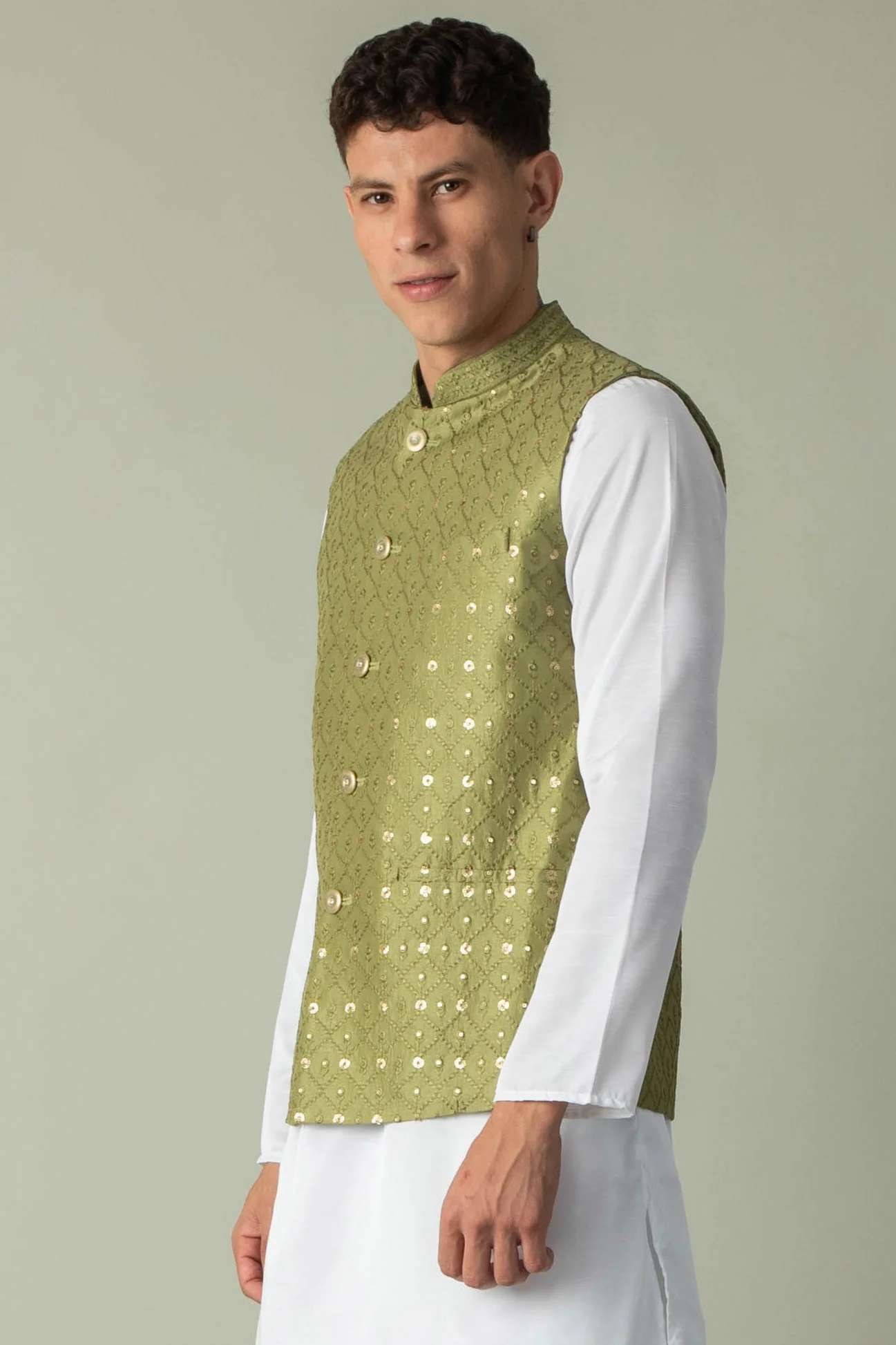 MLS EMBROIDERED JAWAHAR JACKET