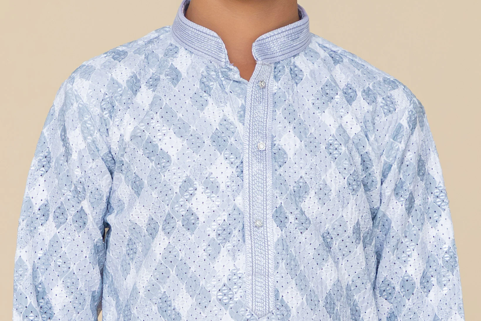 MLS KIDS PRINTED KURTA PAJAMA