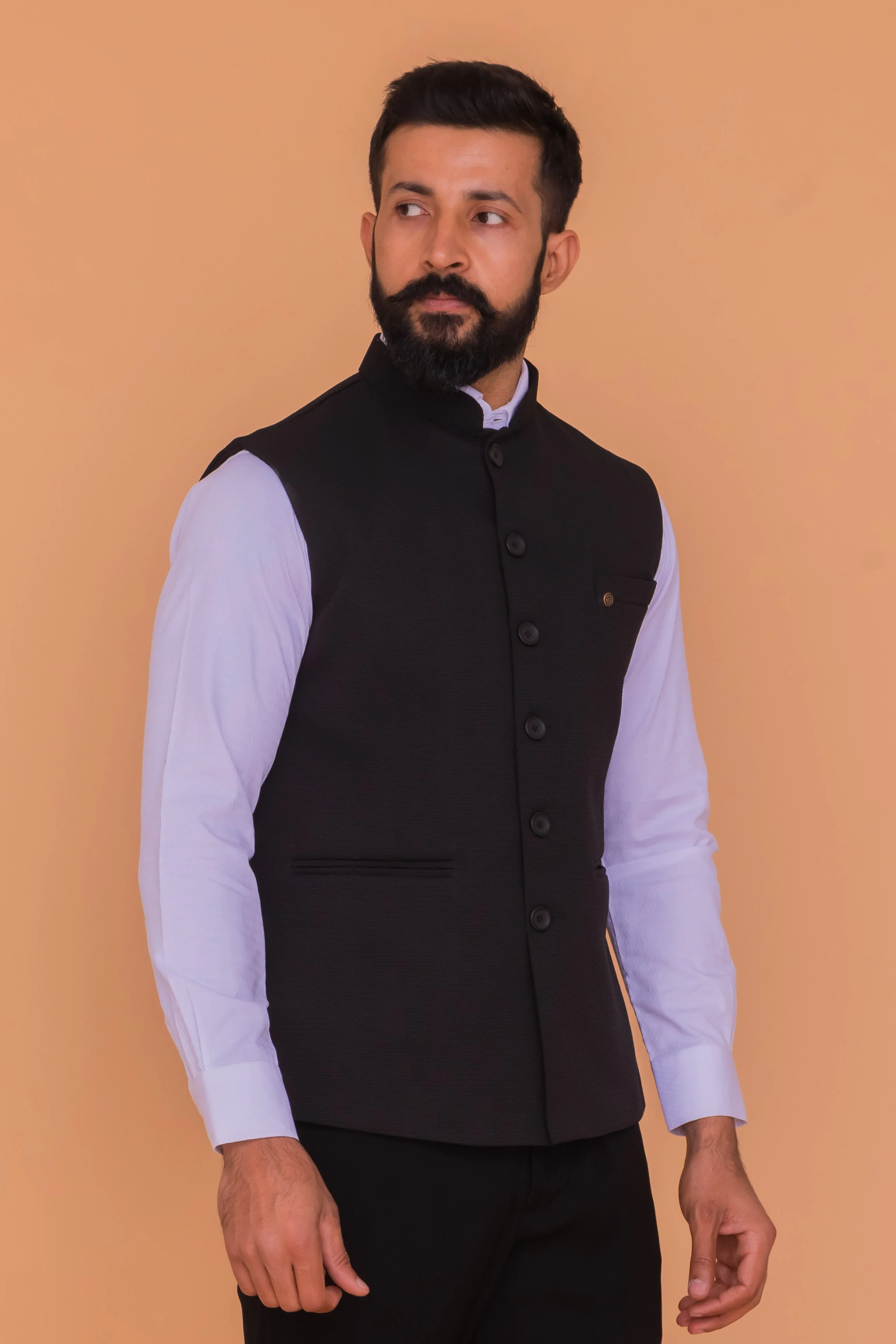 MLS PLAIN JAWAHAR JACKET 1 PC