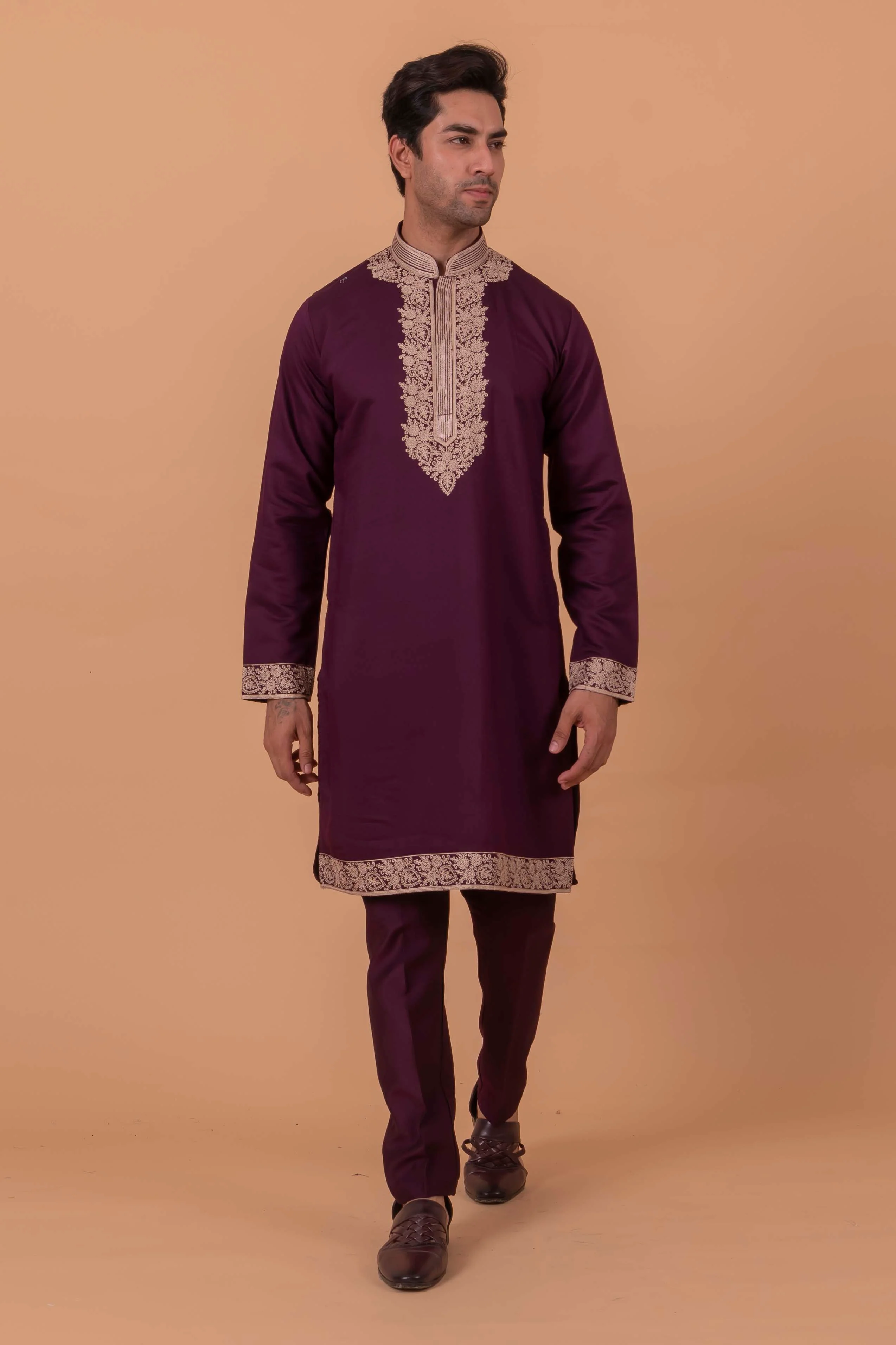 MLS KURTA JAWAHAR SET