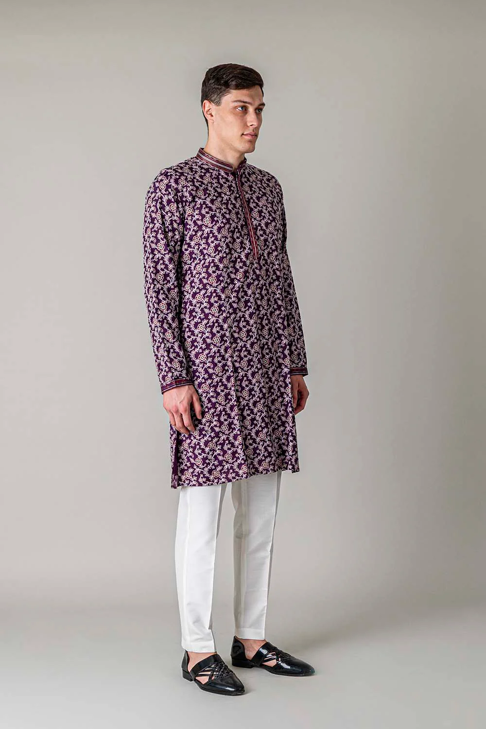 MLS PRINTED KURTA PAJAMA