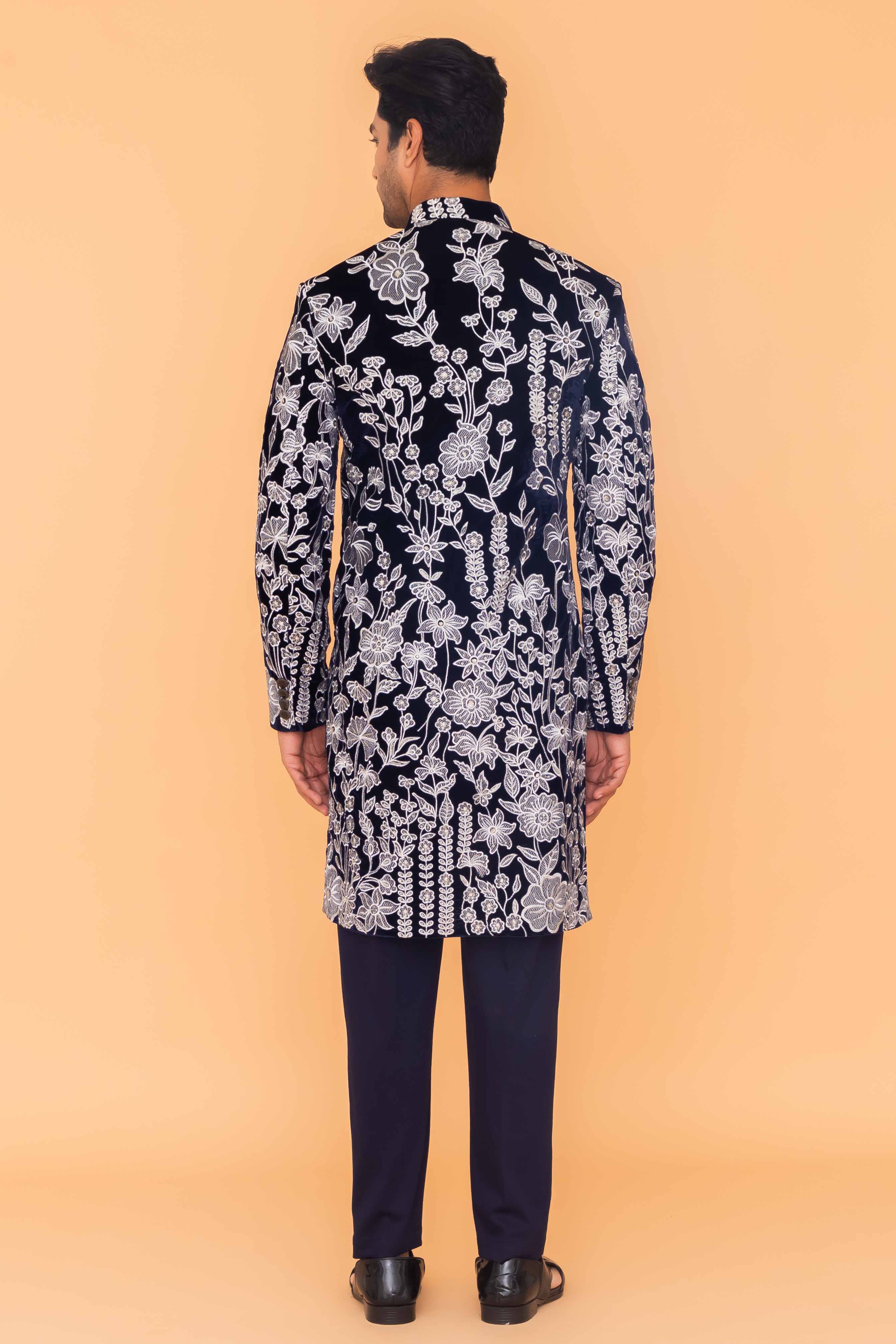 MLS VELVET INDO WESTERN 1PCS