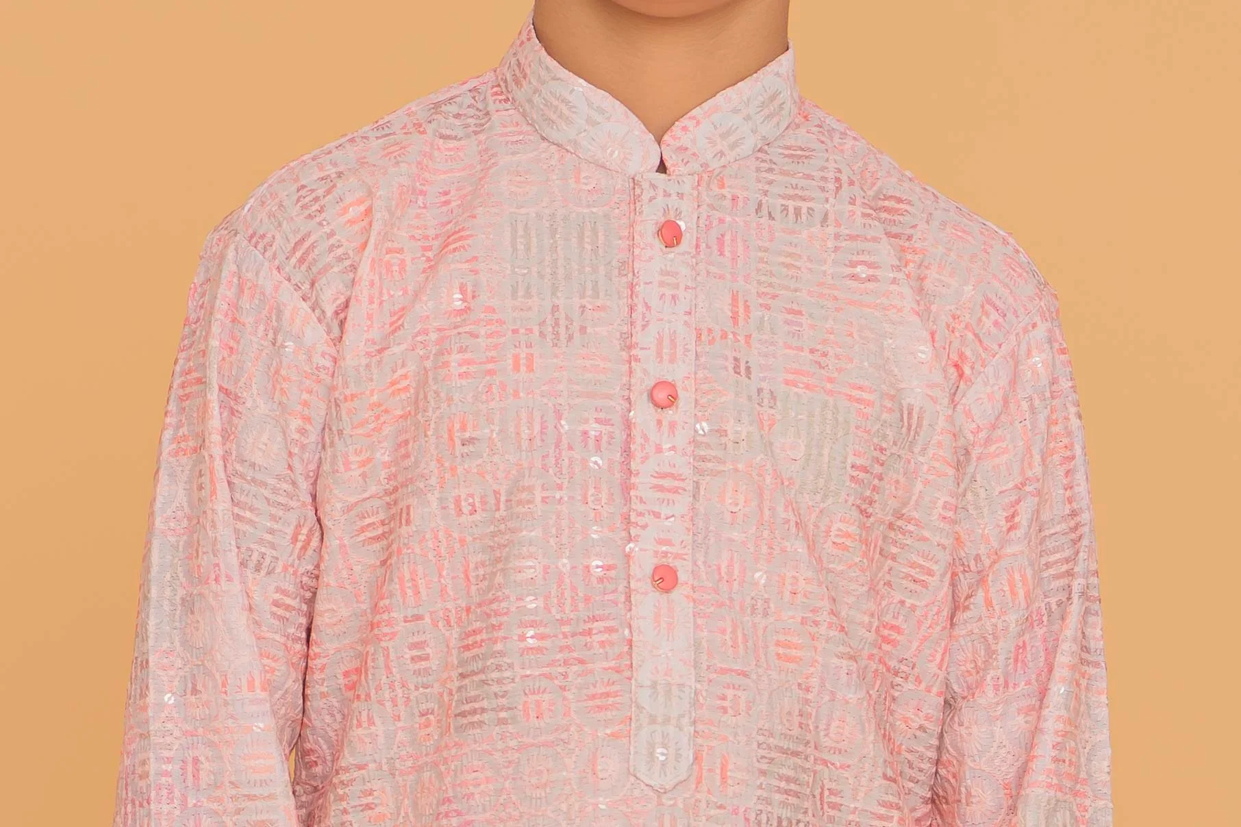 MLS KIDS PRINTED KURTA PAJAMA