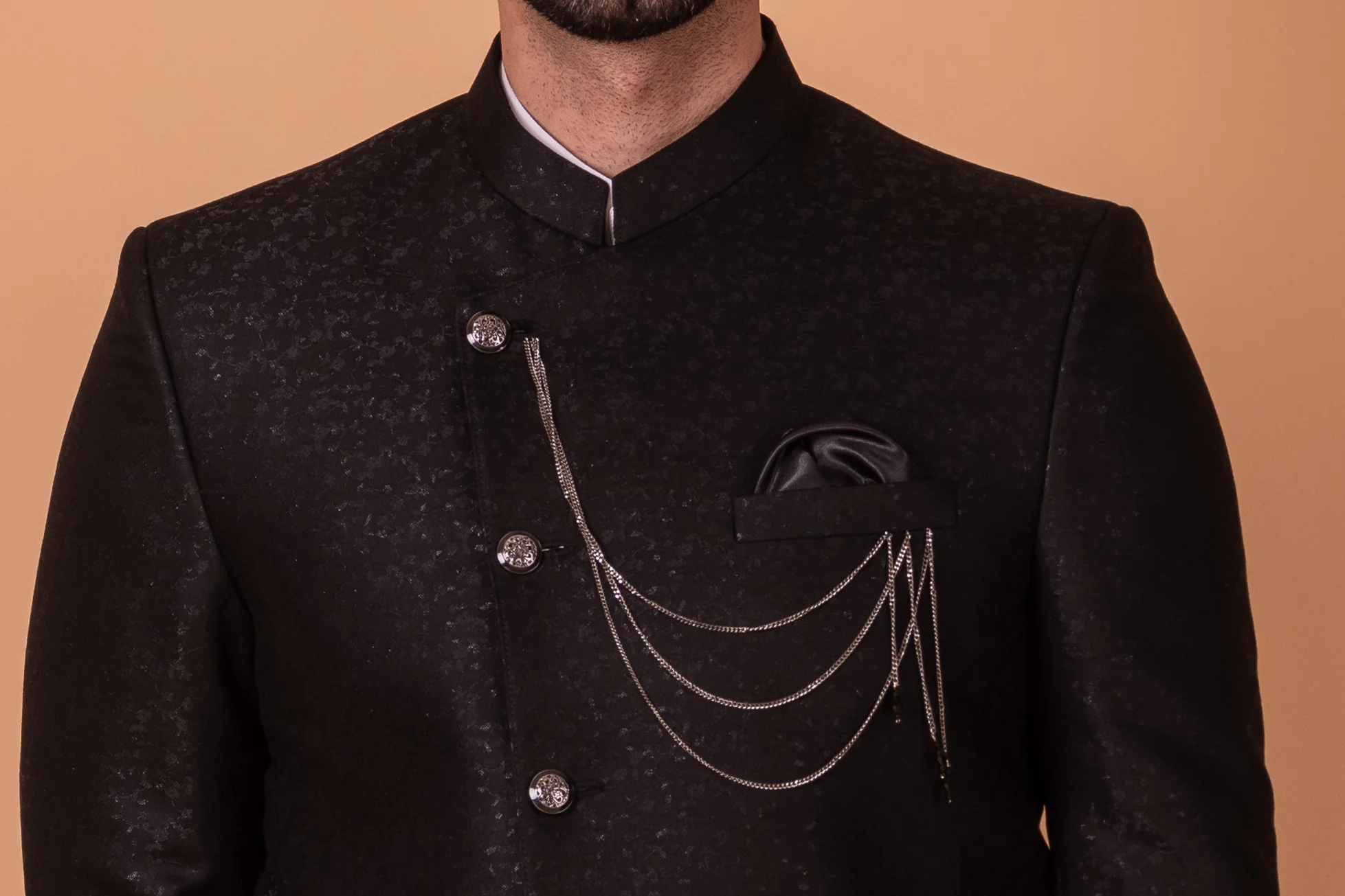 MLS PRINTED JODHPURI SUIT