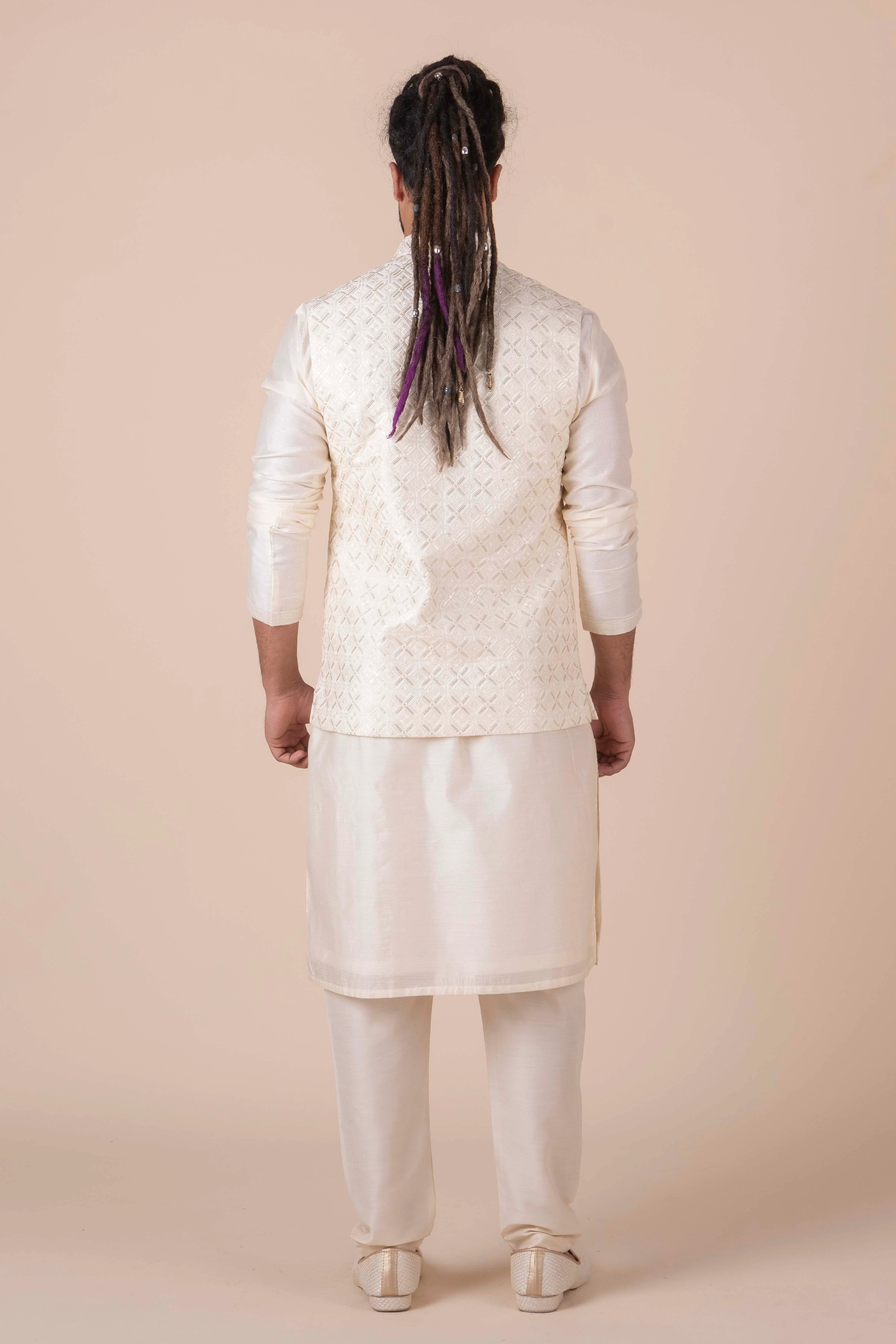 MLS KURTA JAWAHAR SET