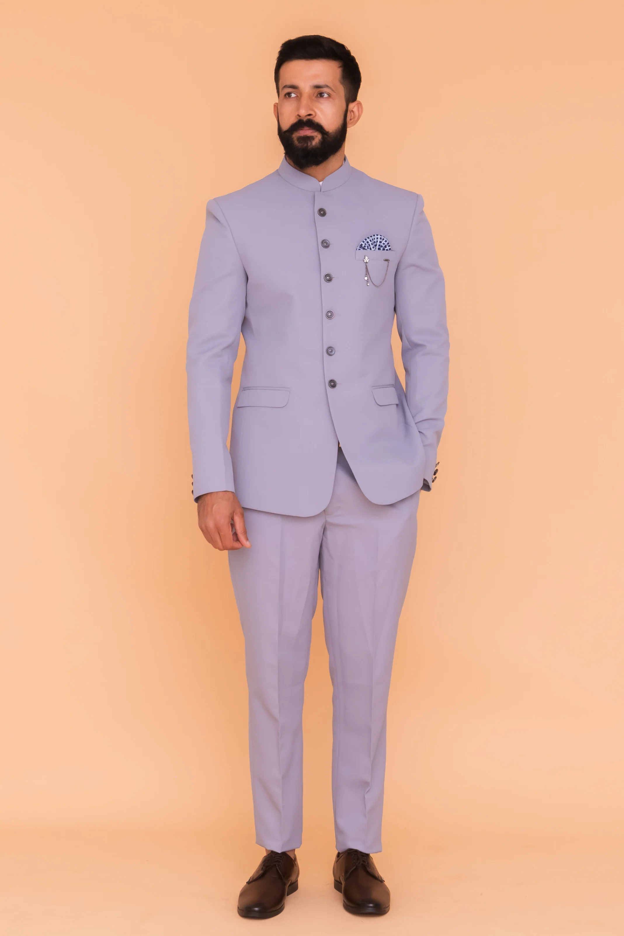 MLS PLAIN JODHPURI SUIT