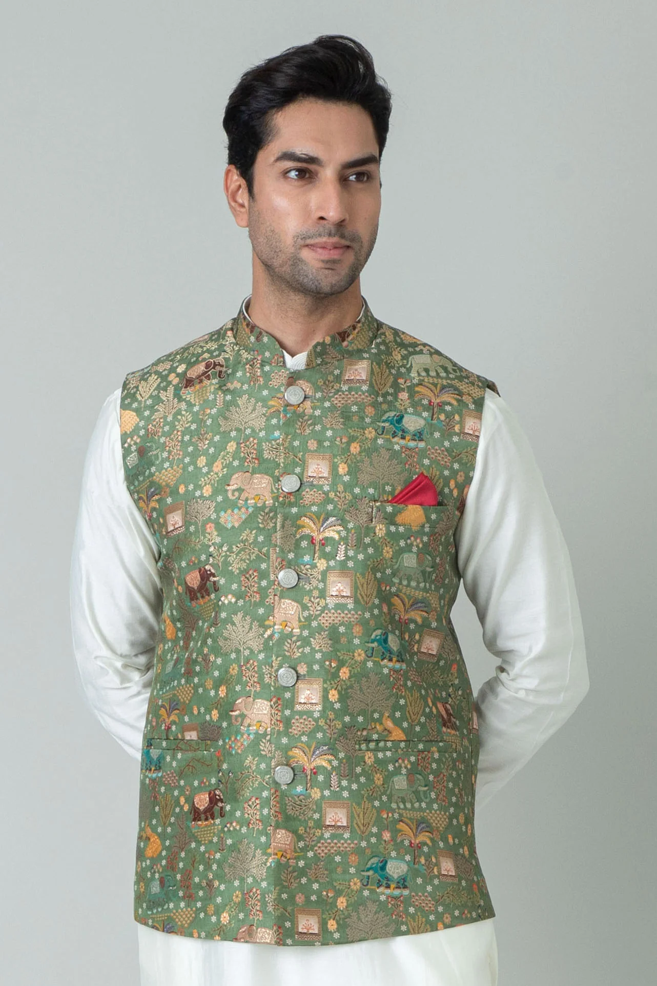 MLS PRINTED JAWAHAR JACKET