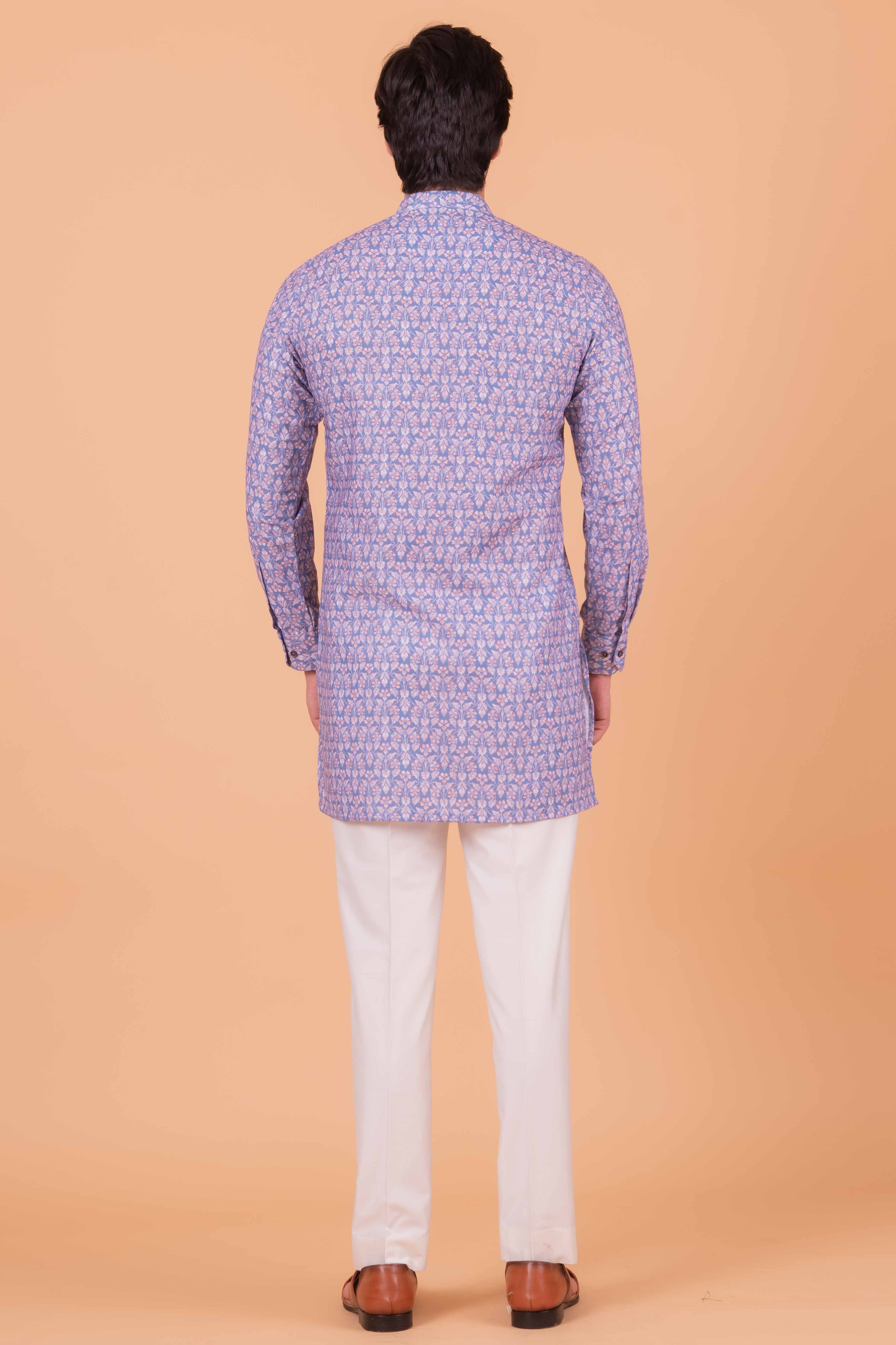 MLS COTTON KURTA (MID LENGTH)