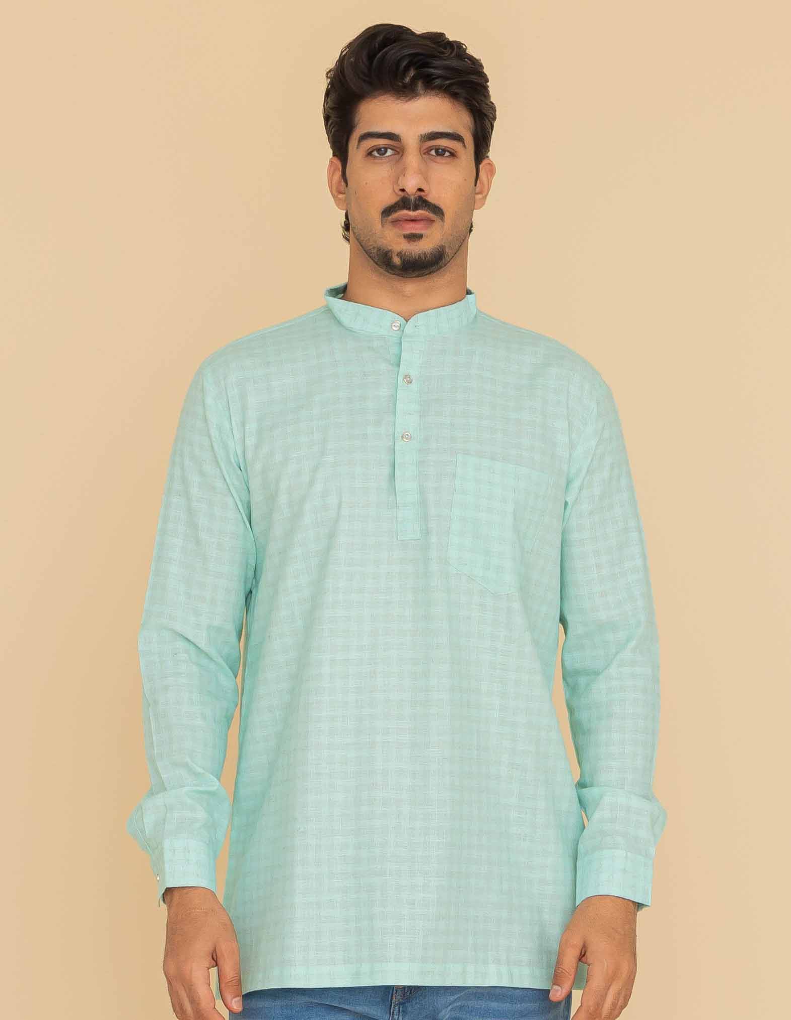 MLS SHORT KURTA FULL SLEEVES