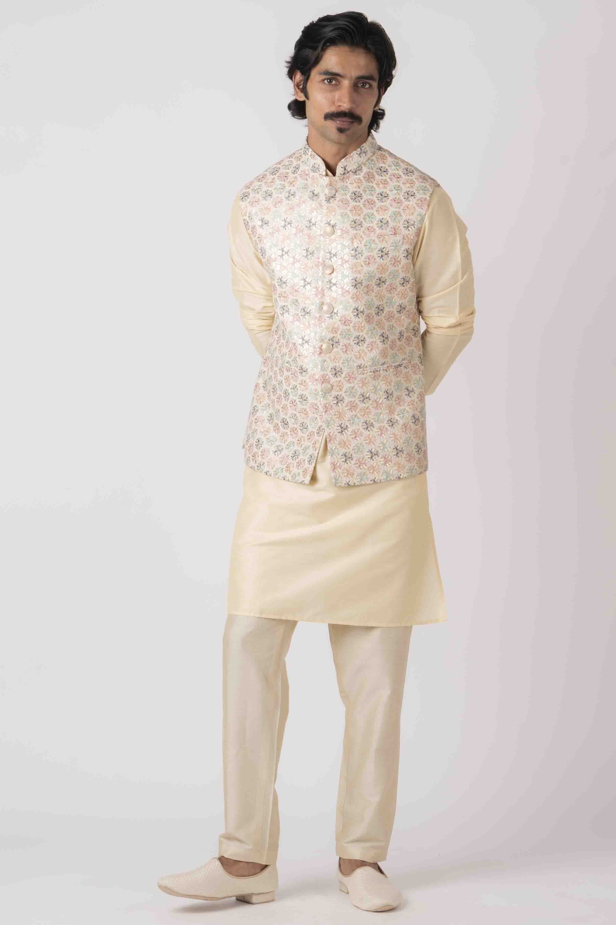 MLS EMBROIDERED JAWAHAR JACKET