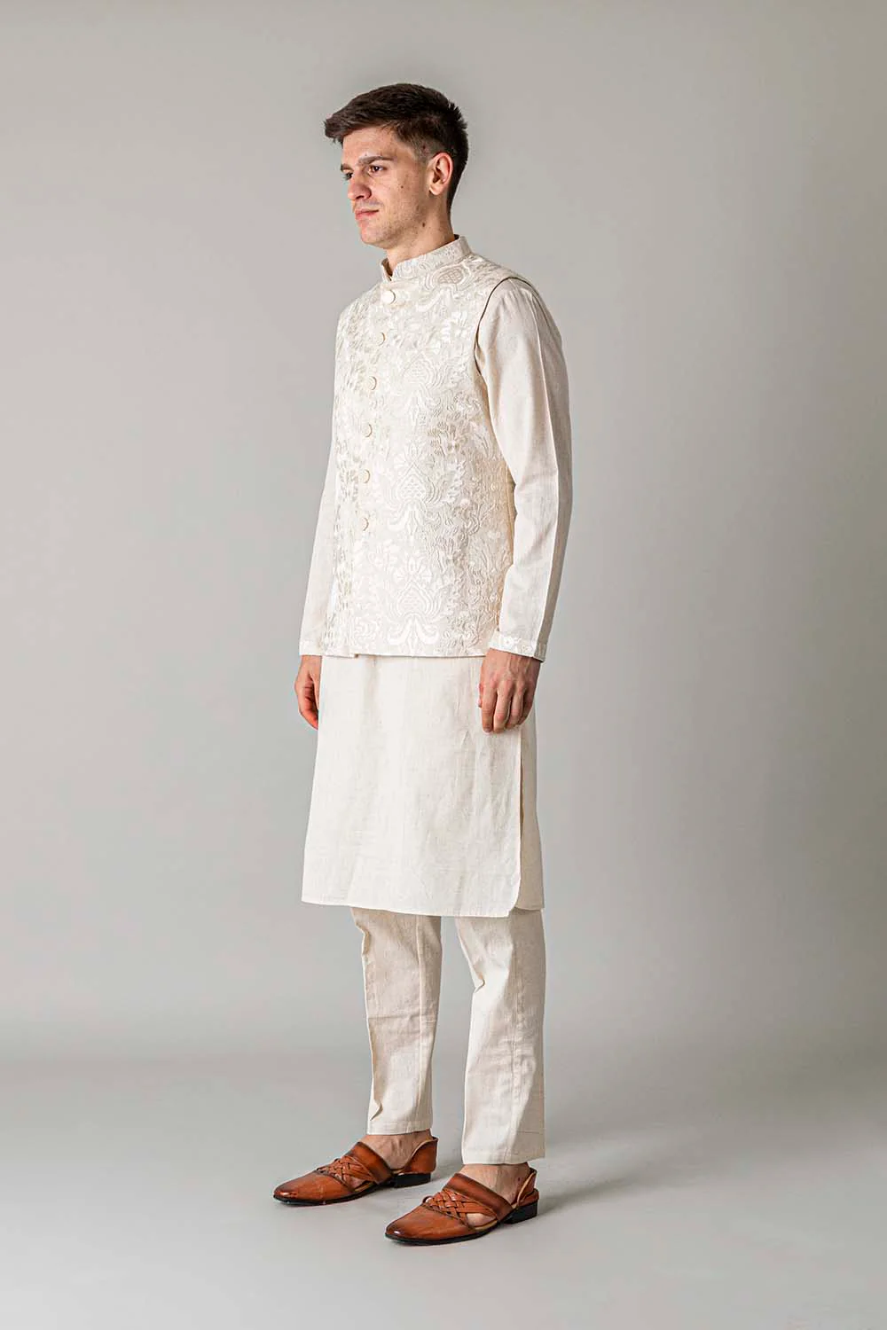 MLS KURTA JAWAHAR SET