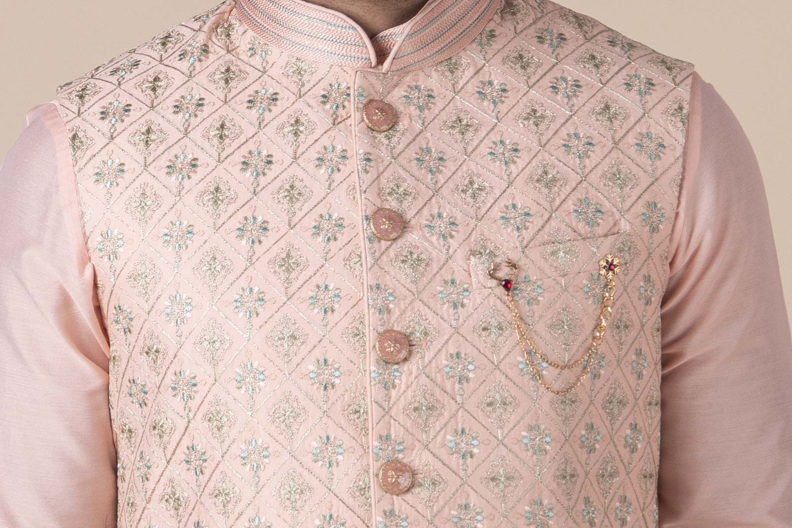 MLS KURTA JAWAHAR SET