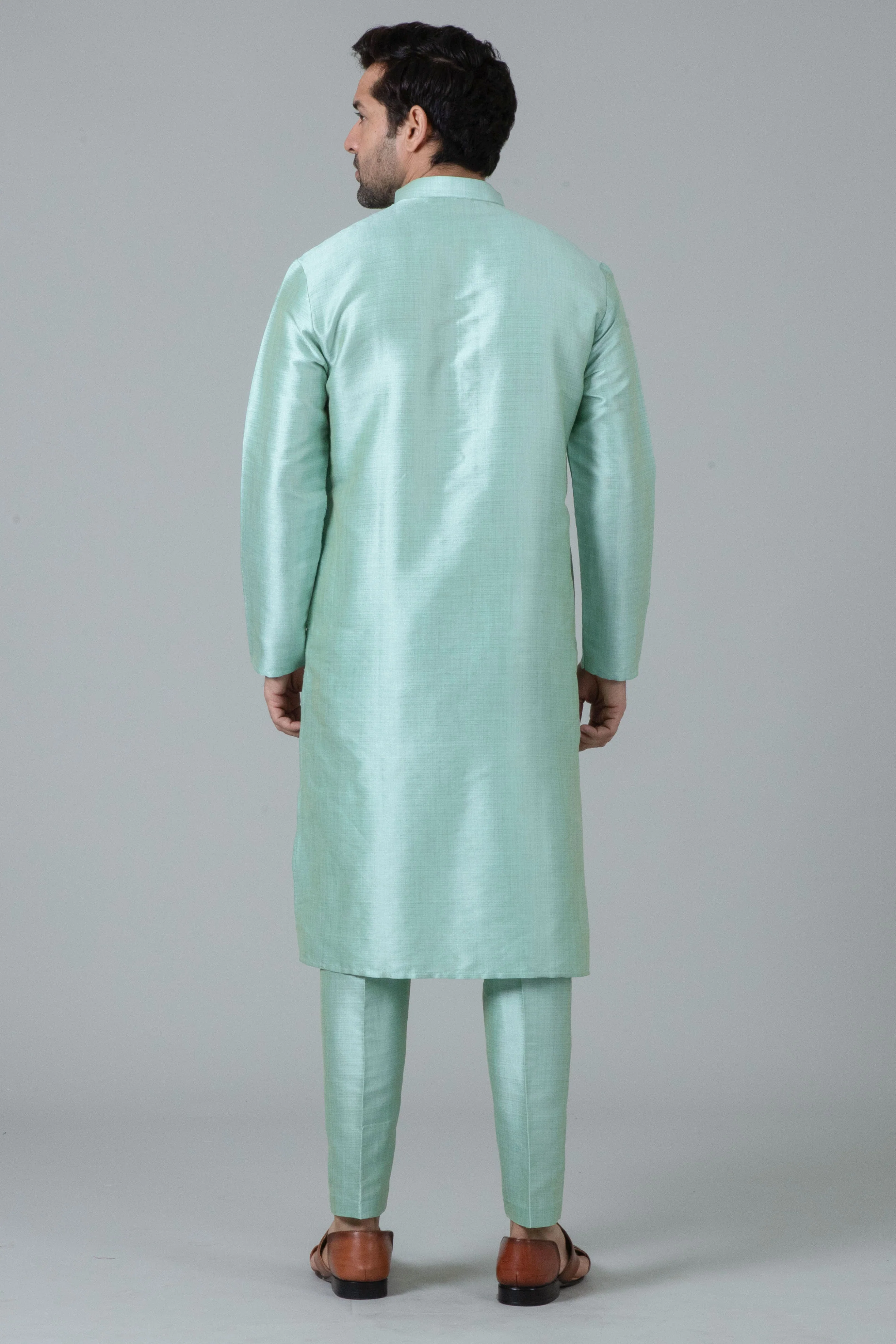 MLS SILK KURTA PAJAMA