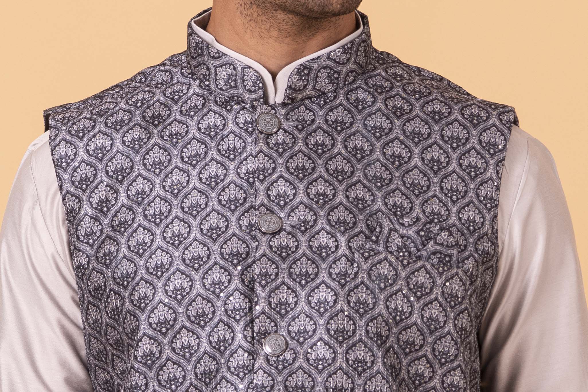 MLS KURTA JAWAHAR SET