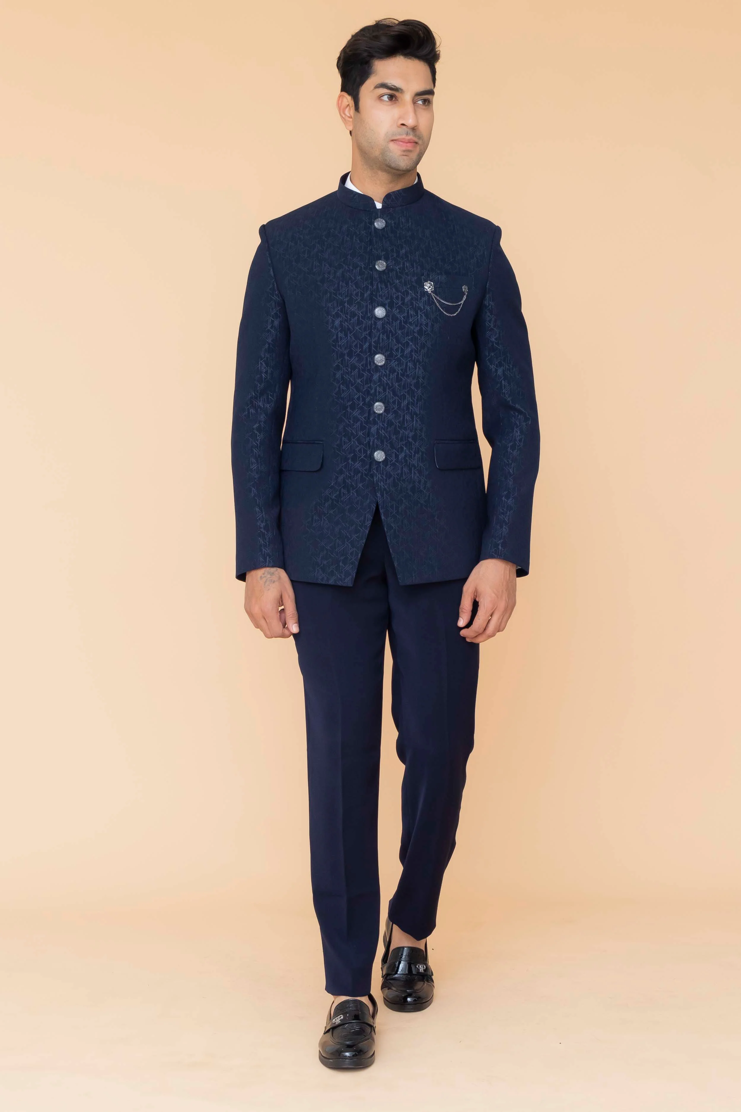 MLS PRINTED JODHPURI SUIT