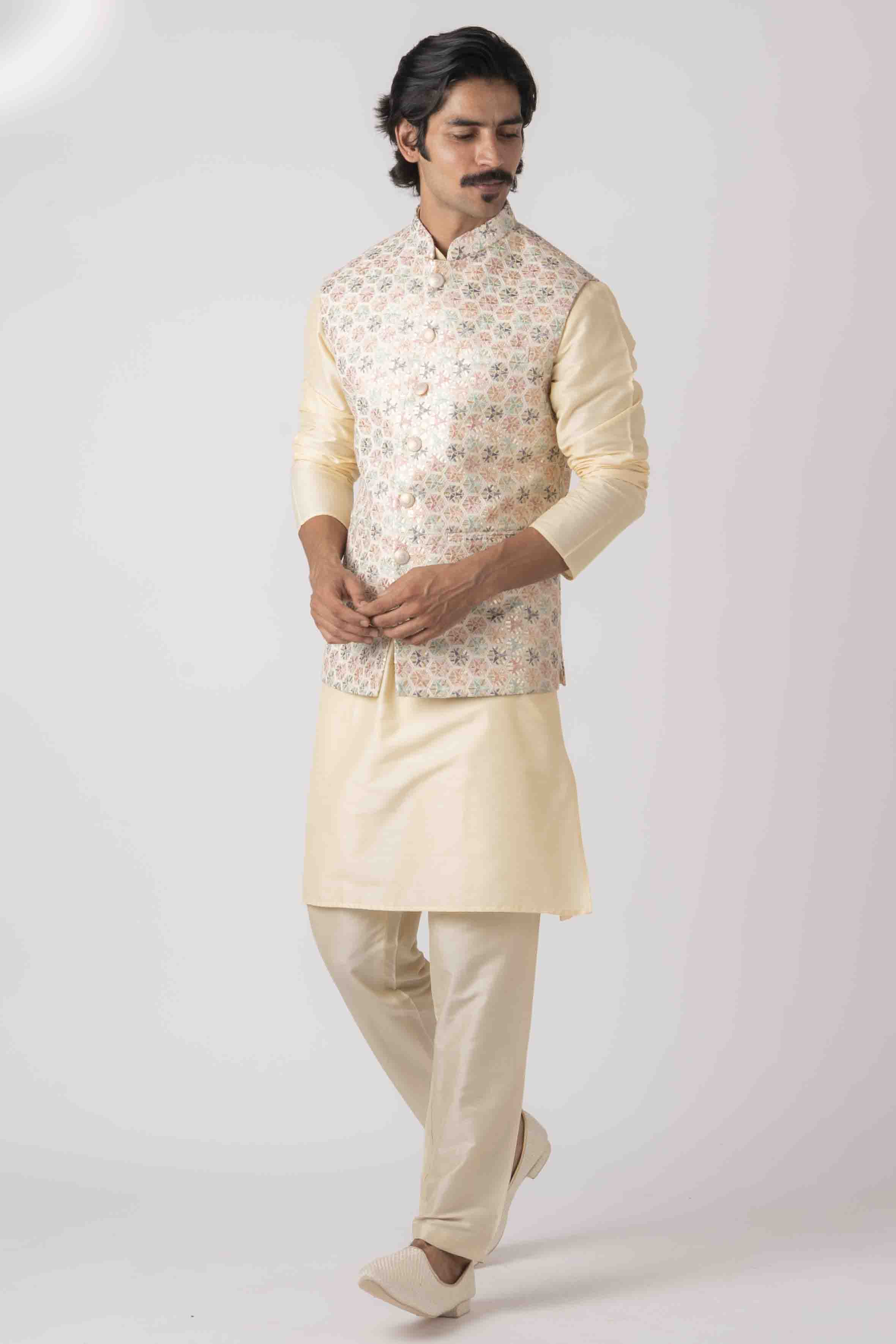 MLS EMBROIDERED JAWAHAR JACKET