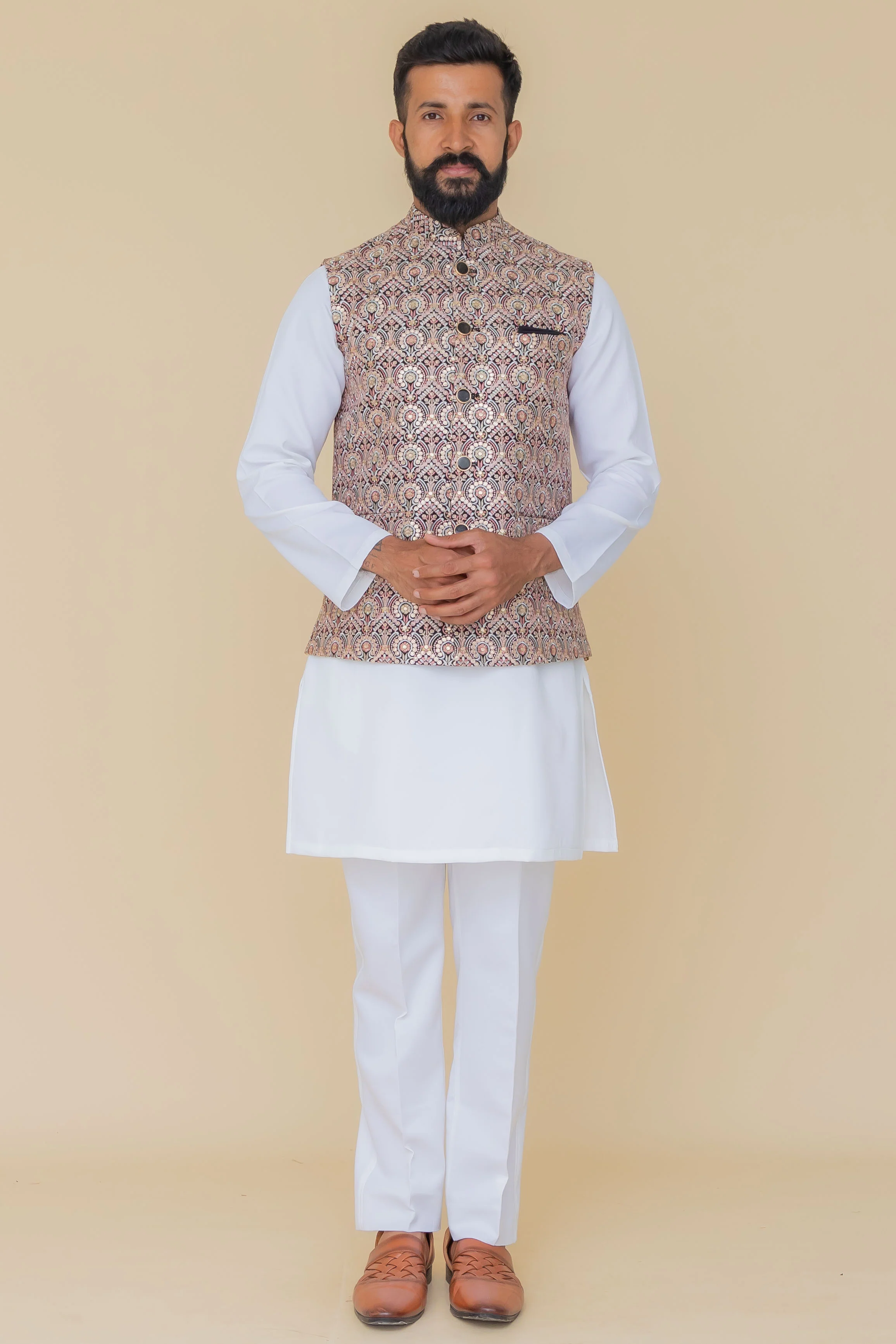 MLS EMROIDERED JAWAHAR JACKET