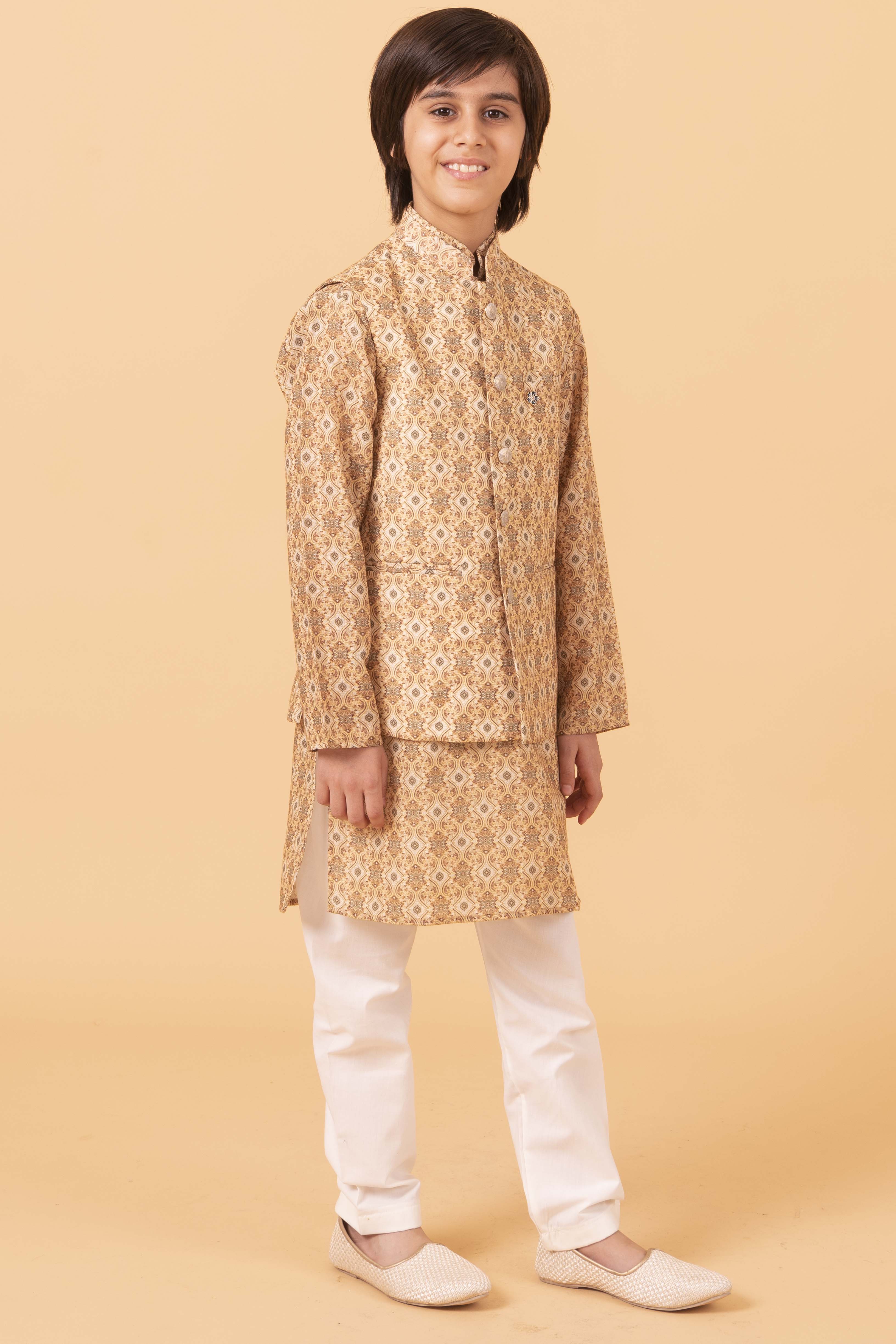MLS KIDS KURTA JAWAHAR SET