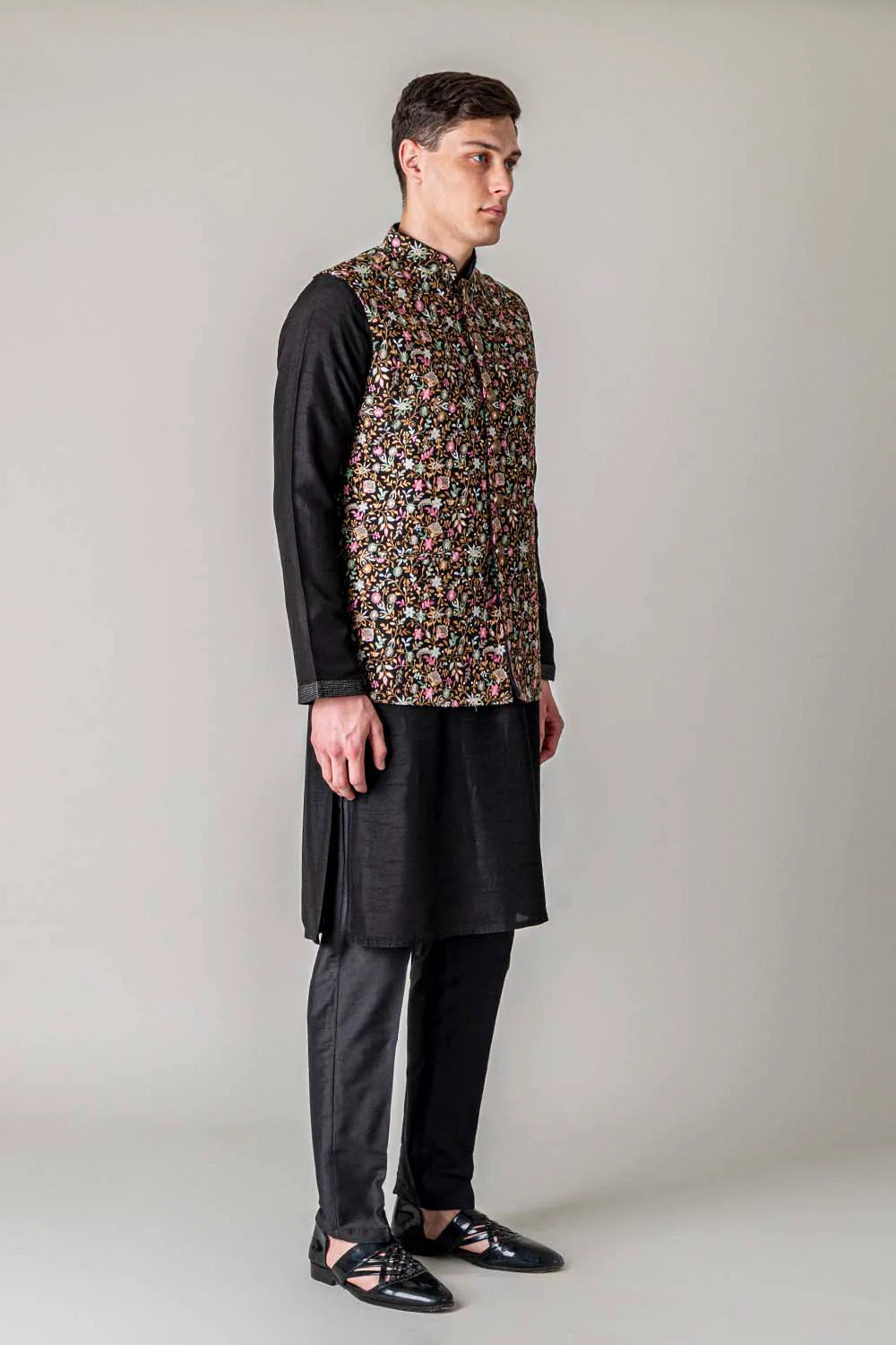 MLS KURTA JAWAHAR SET