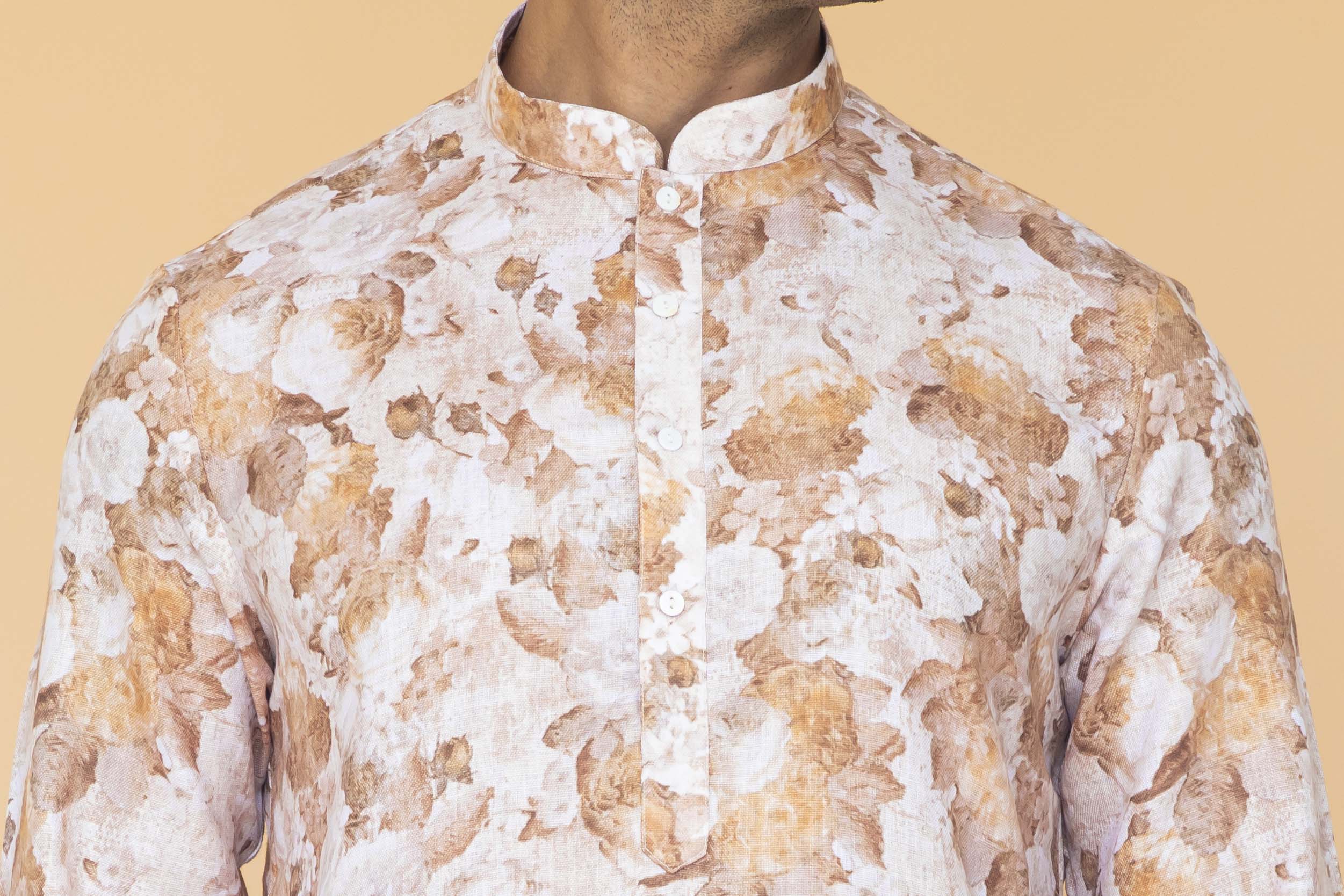 MLS PRINTED KURTA PAJAMA