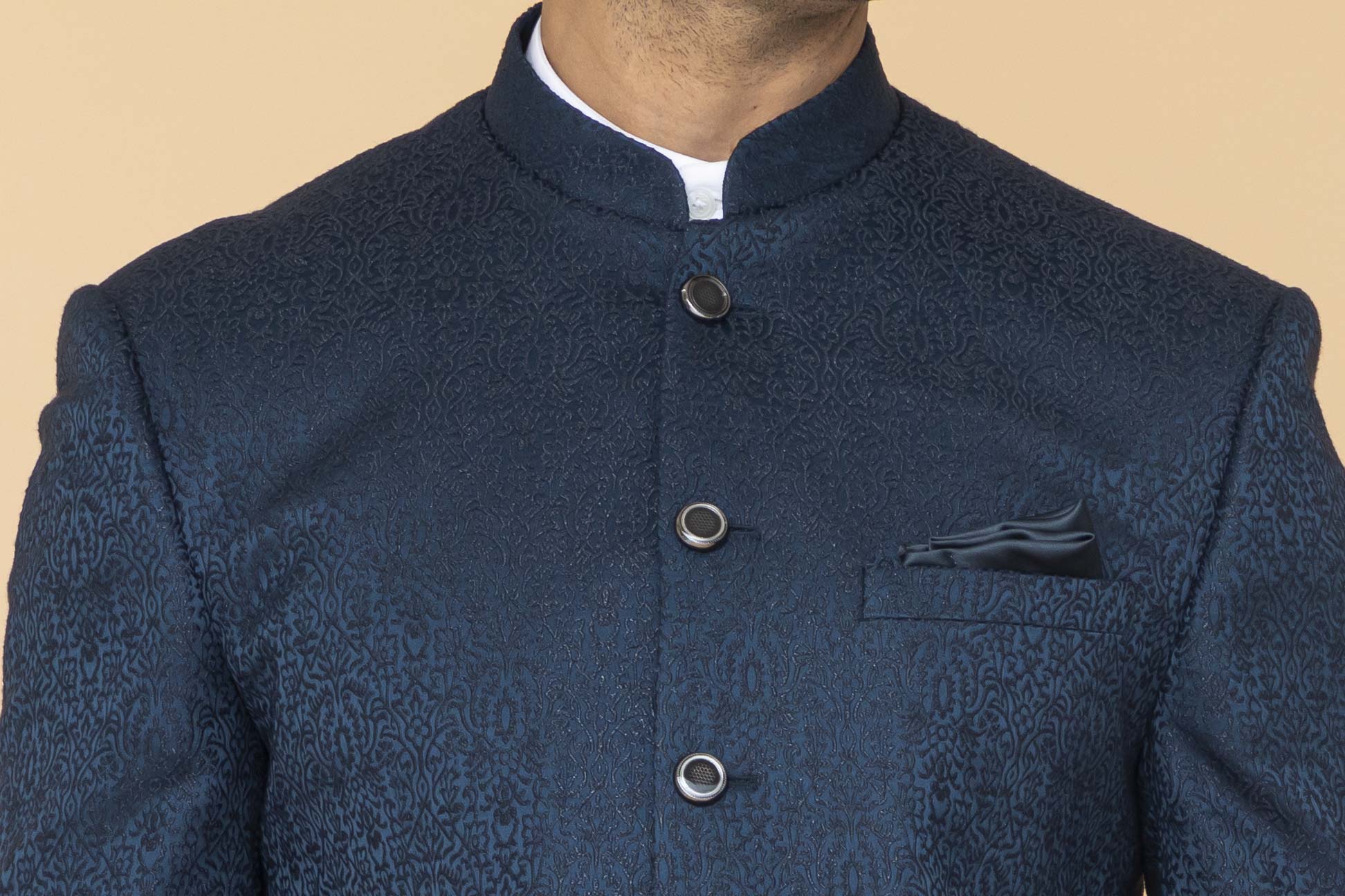 MLS PRINTED JODHPURI SUIT