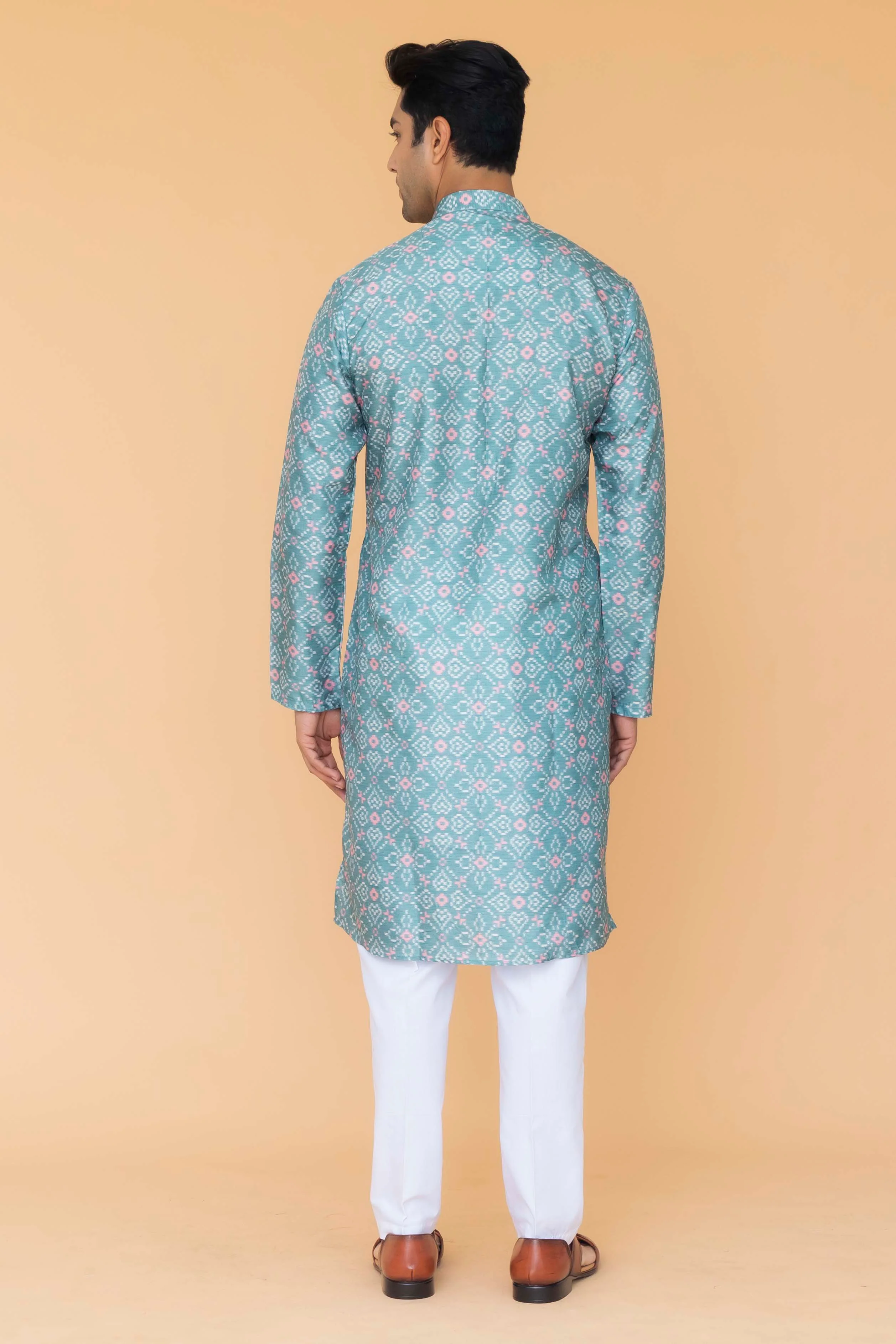 MLS PRINTED KURTA PAJAMA