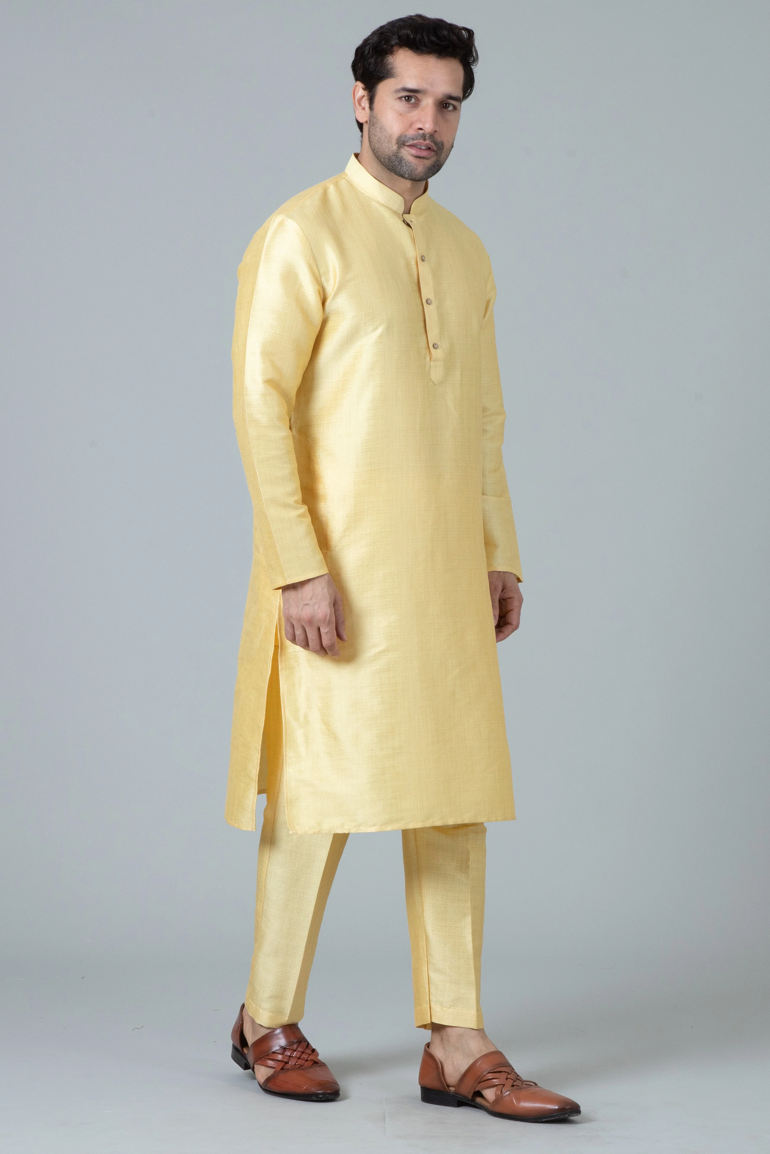MLS SILK KURTA PAJAMA