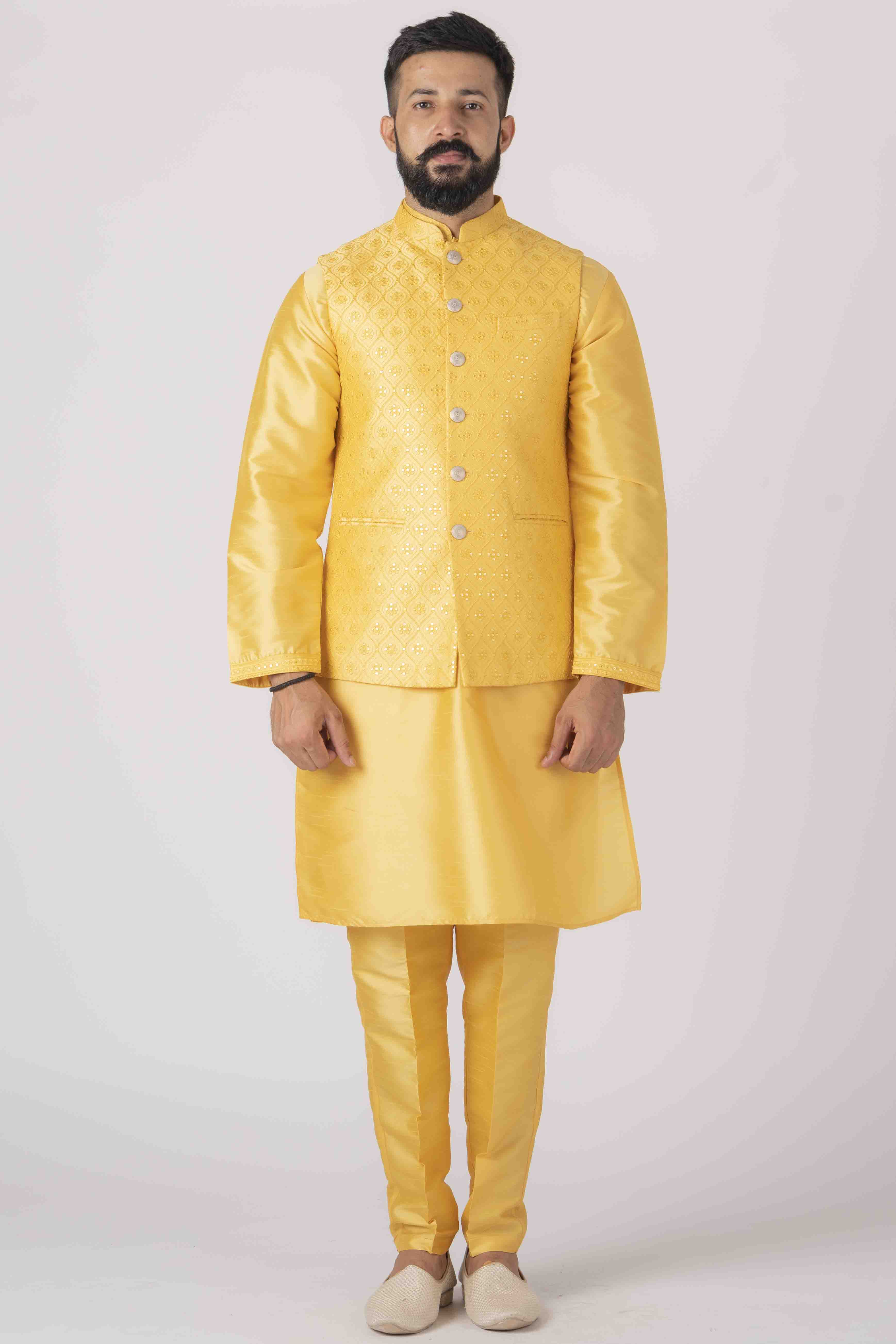 MLS KURTA JAWAHAR SET